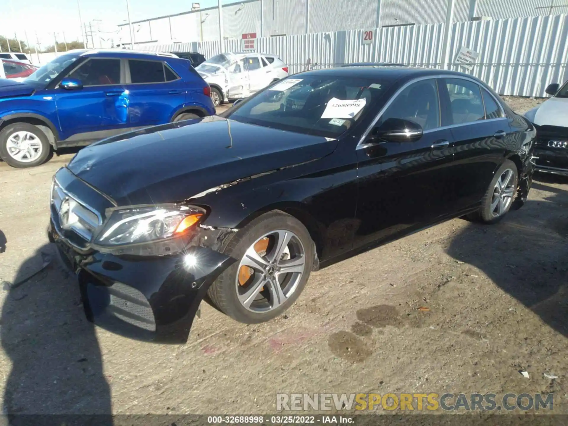 2 Photograph of a damaged car WDDZF4JB9KA543959 MERCEDES-BENZ E-CLASS 2019