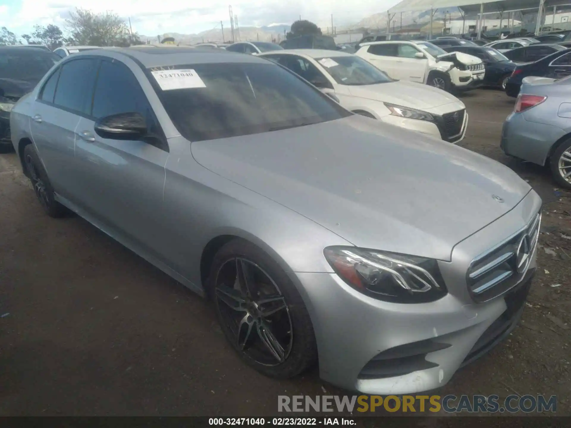 1 Photograph of a damaged car WDDZF4JB9KA563208 MERCEDES-BENZ E-CLASS 2019