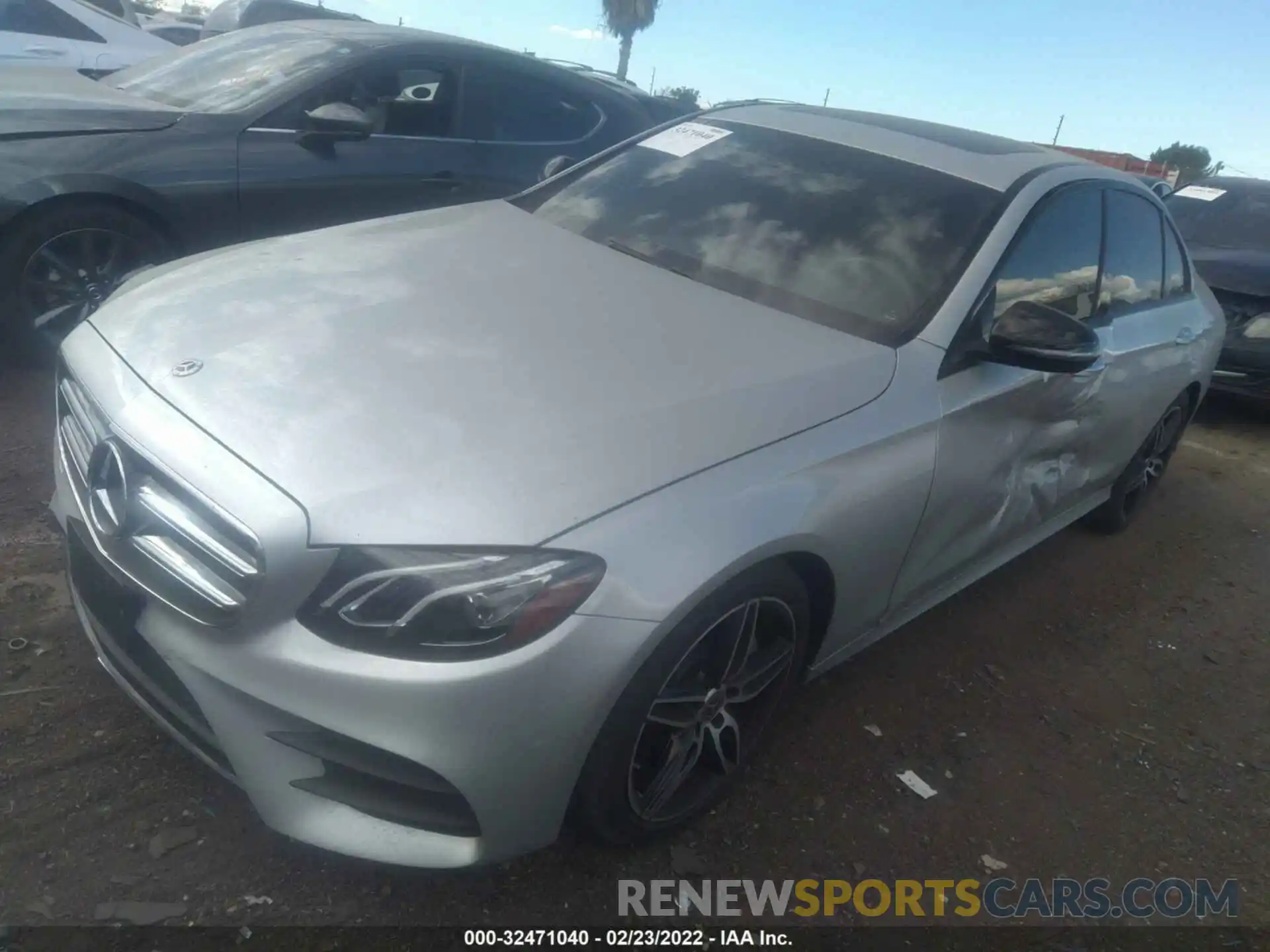 2 Photograph of a damaged car WDDZF4JB9KA563208 MERCEDES-BENZ E-CLASS 2019