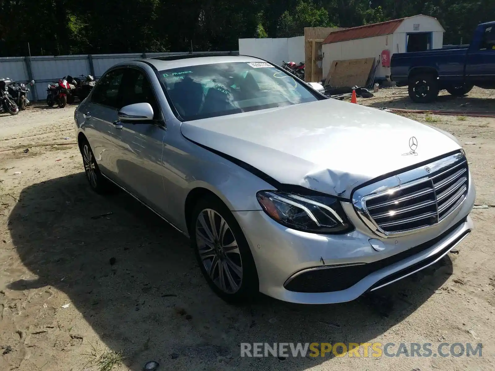 1 Photograph of a damaged car WDDZF4JB9KA670565 MERCEDES-BENZ E CLASS 2019