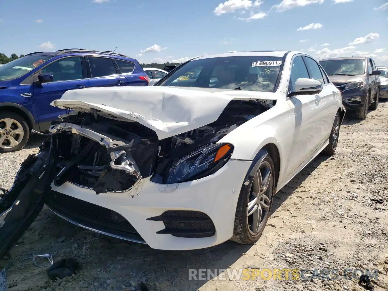 2 Photograph of a damaged car WDDZF4JBXKA495632 MERCEDES-BENZ E-CLASS 2019