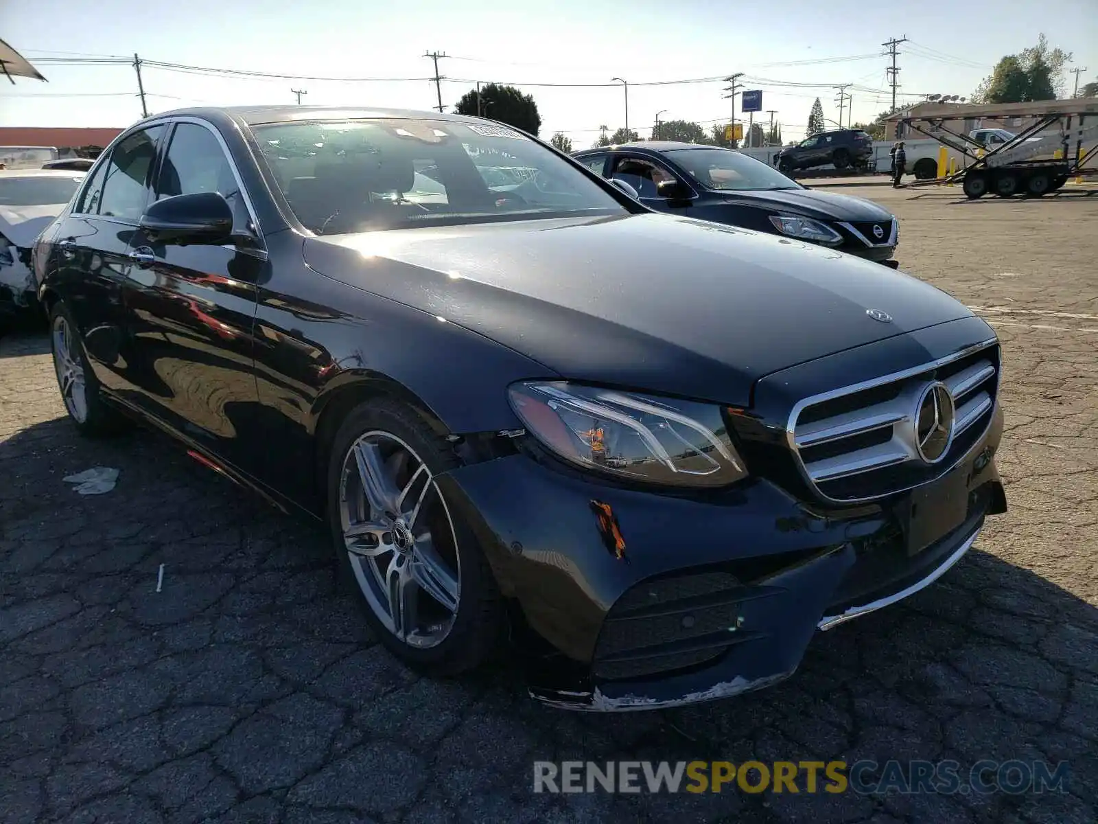 1 Photograph of a damaged car WDDZF4JBXKA503289 MERCEDES-BENZ E CLASS 2019