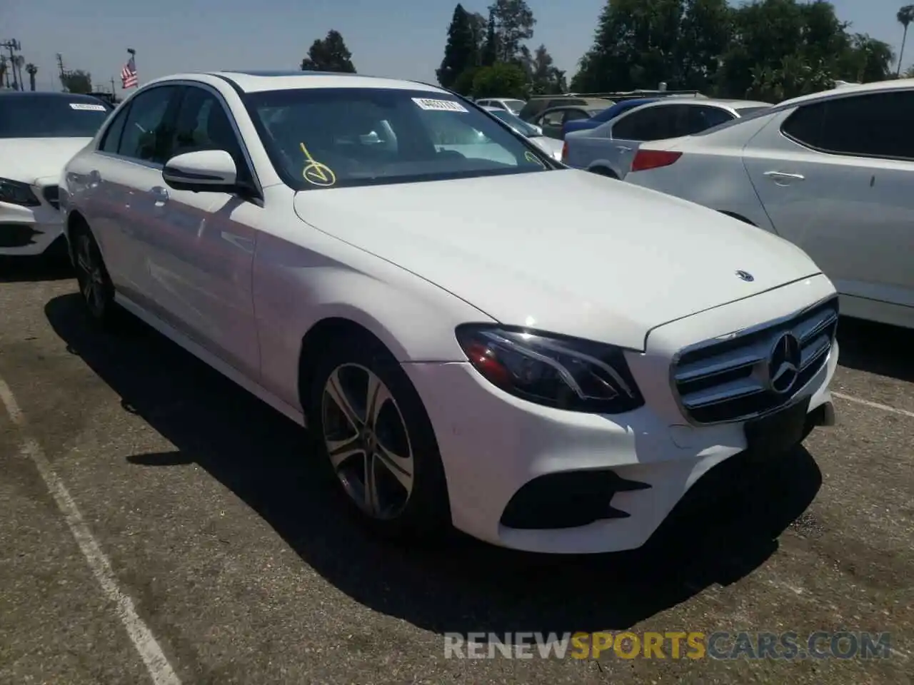 1 Photograph of a damaged car WDDZF4JBXKA594368 MERCEDES-BENZ E CLASS 2019