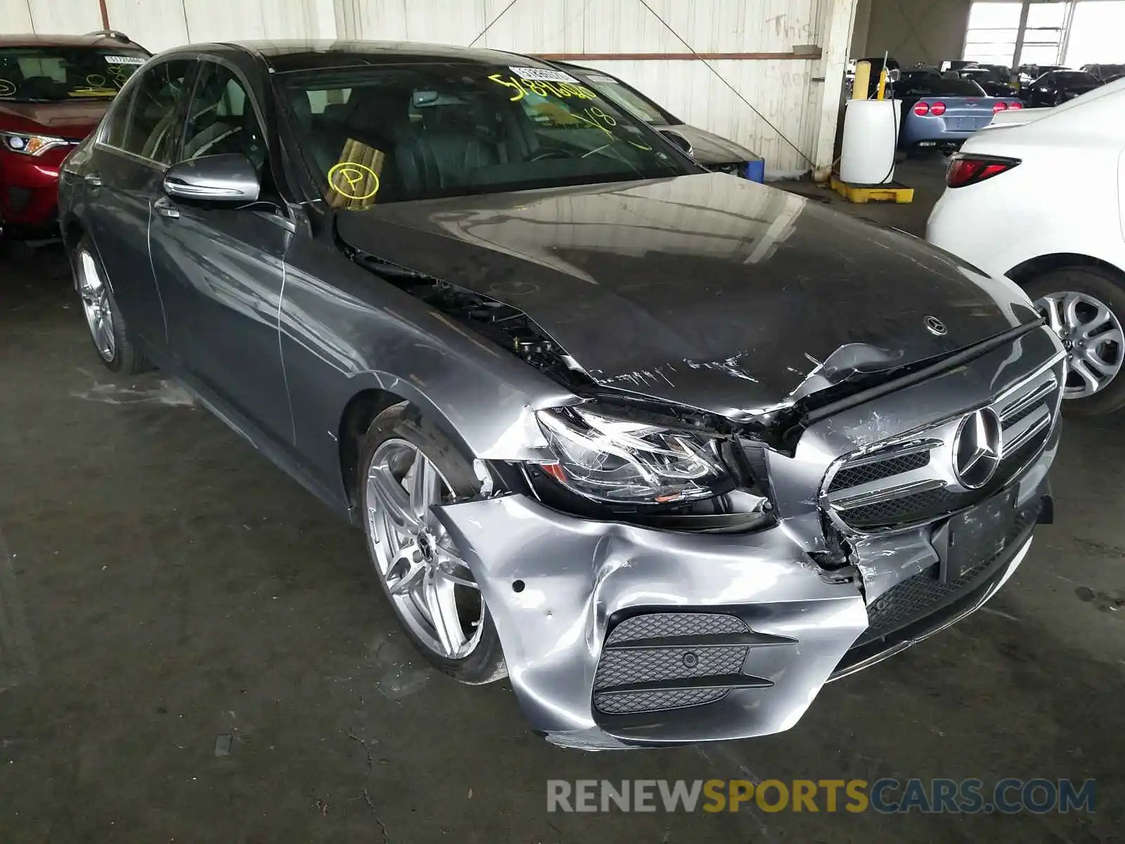 1 Photograph of a damaged car WDDZF4JBXKA608463 MERCEDES-BENZ E CLASS 2019