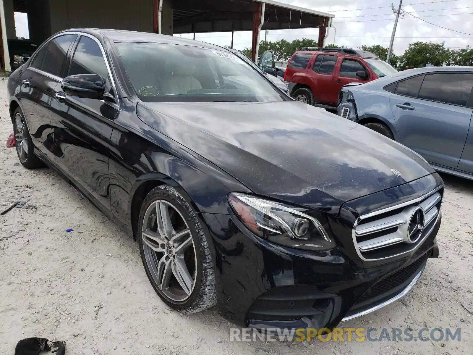 1 Photograph of a damaged car WDDZF4JBXKA626042 MERCEDES-BENZ E-CLASS 2019