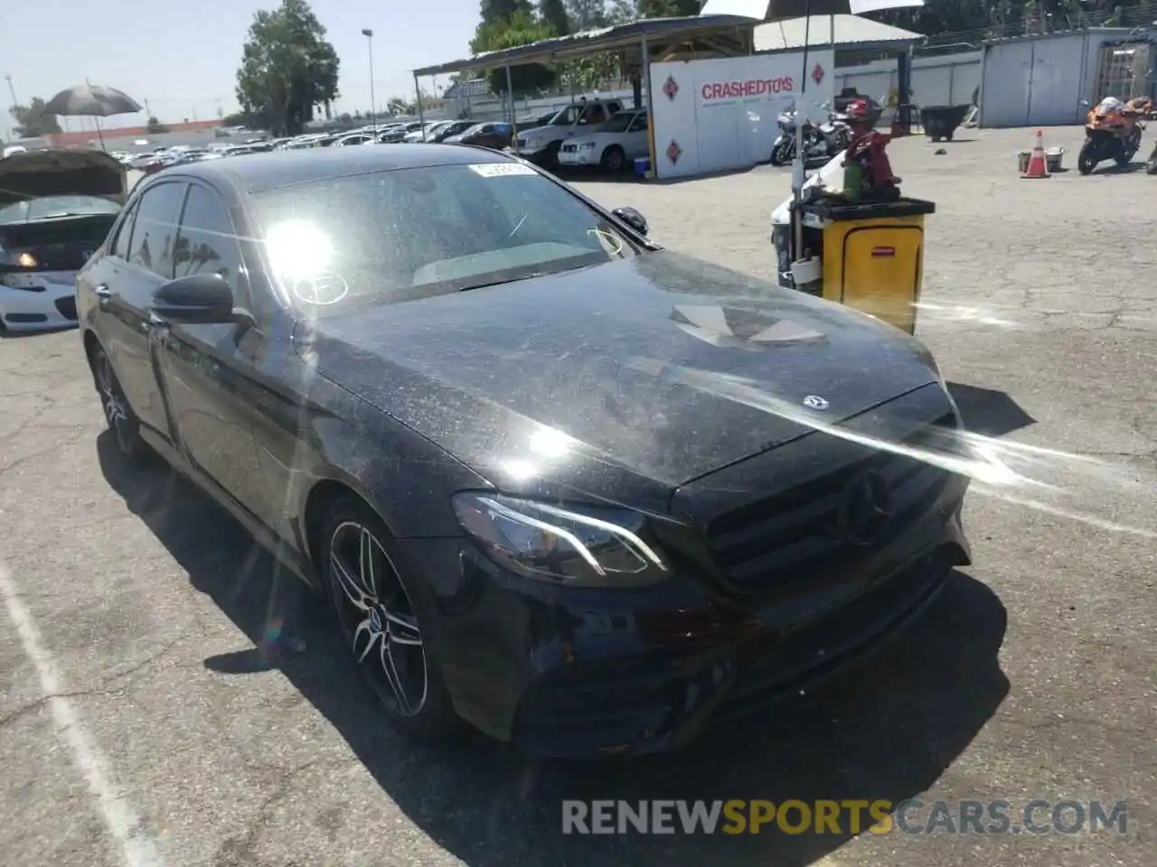 1 Photograph of a damaged car WDDZF4JBXKA678531 MERCEDES-BENZ E-CLASS 2019