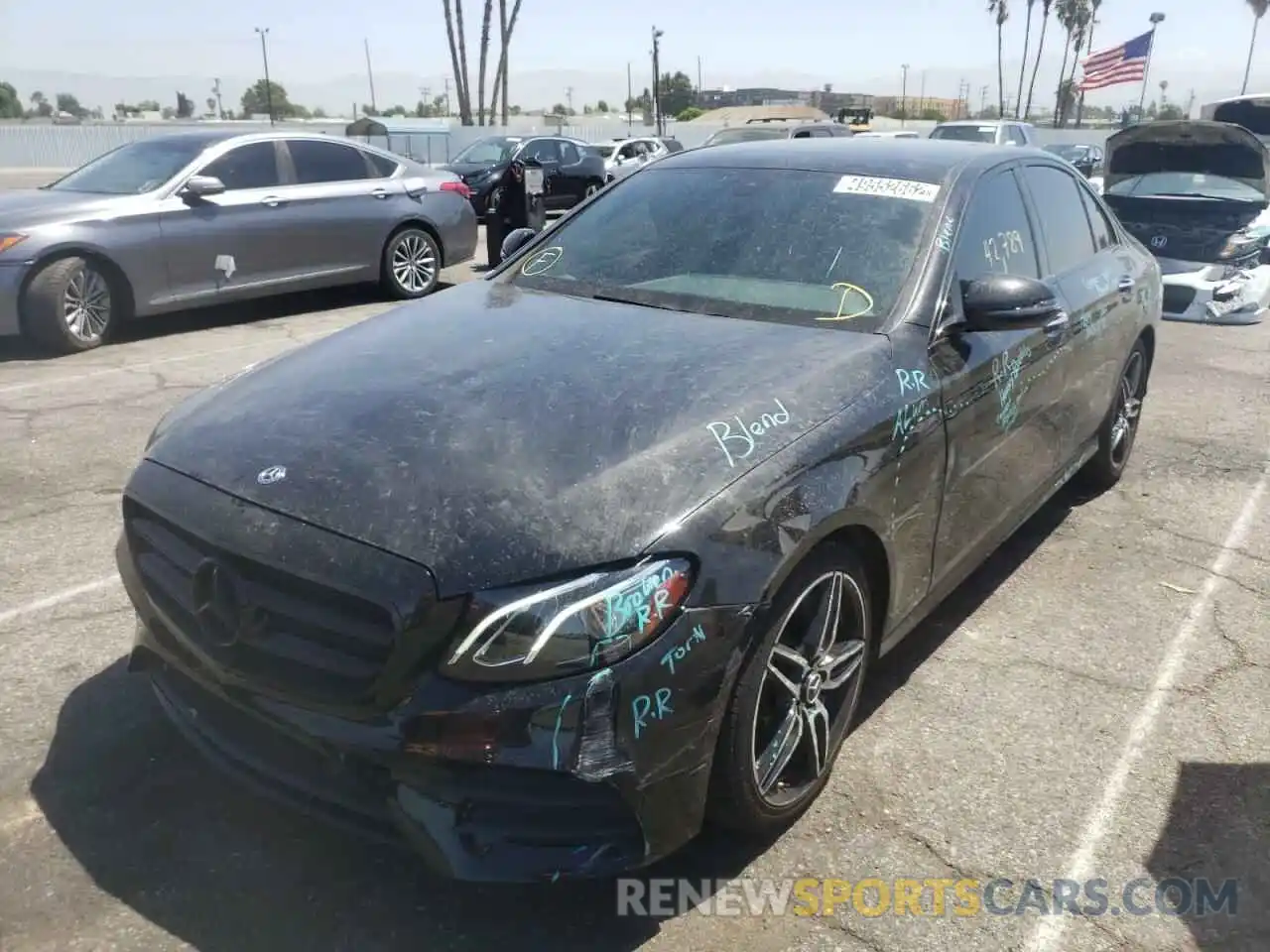 2 Photograph of a damaged car WDDZF4JBXKA678531 MERCEDES-BENZ E-CLASS 2019