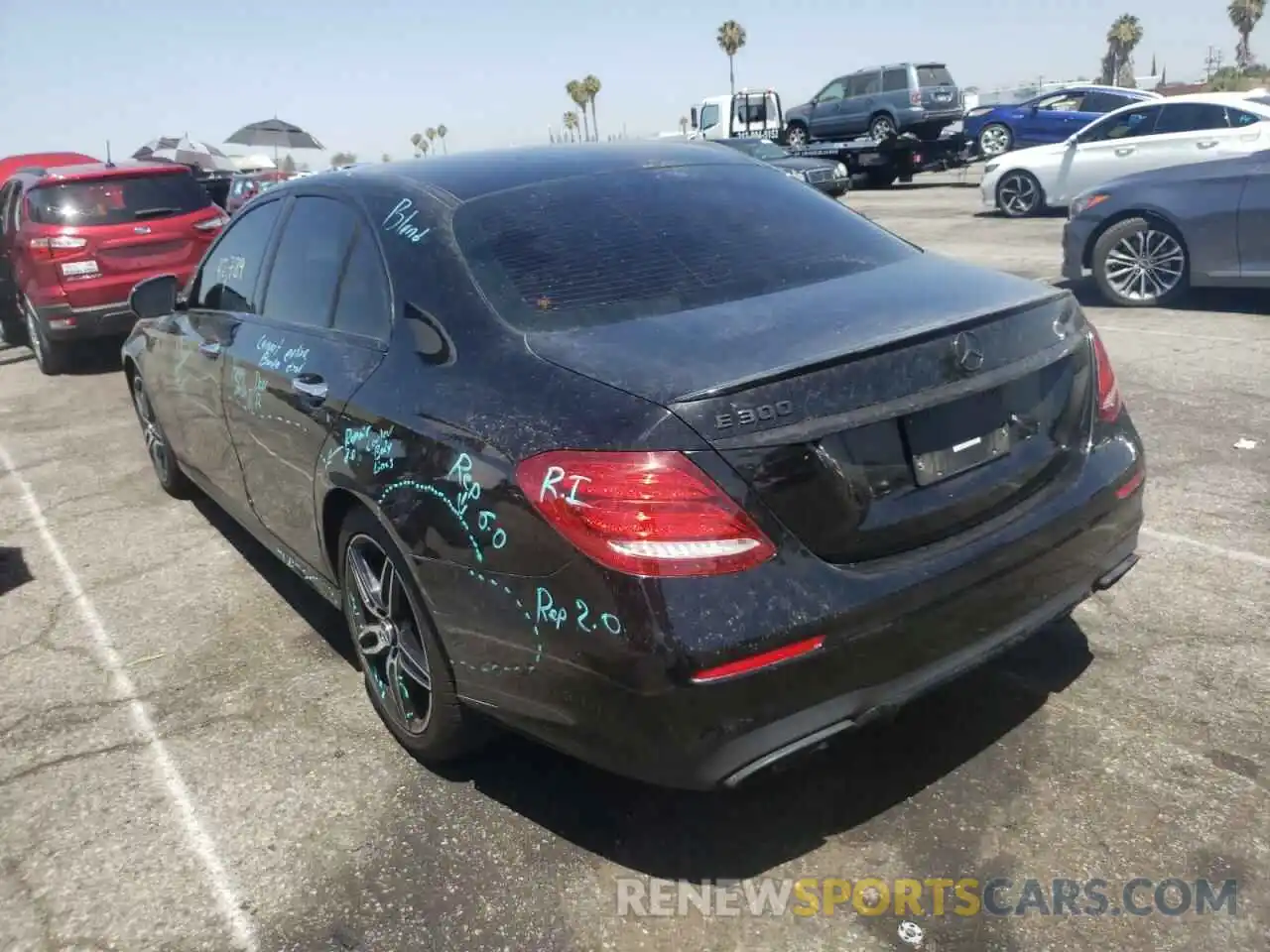 3 Photograph of a damaged car WDDZF4JBXKA678531 MERCEDES-BENZ E-CLASS 2019