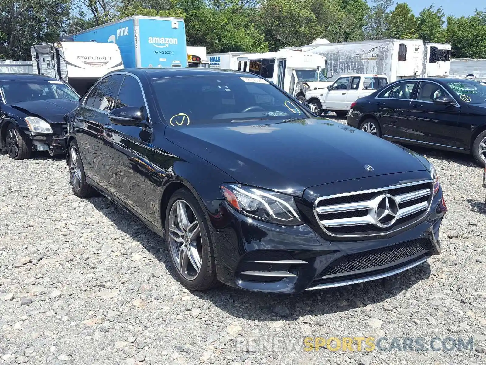 1 Photograph of a damaged car WDDZF4KB0KA500674 MERCEDES-BENZ E CLASS 2019