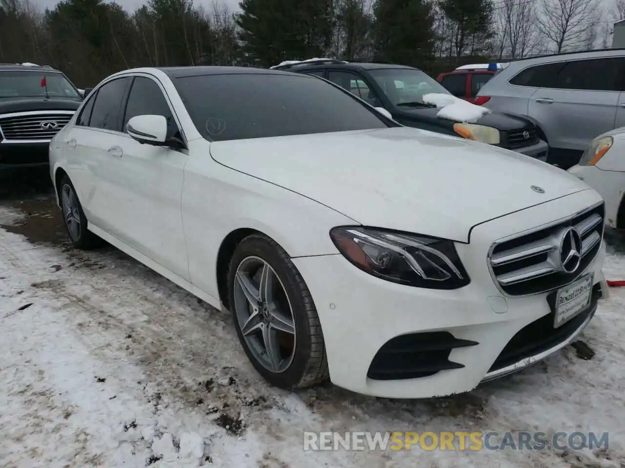 1 Photograph of a damaged car WDDZF4KB0KA518222 MERCEDES-BENZ E-CLASS 2019