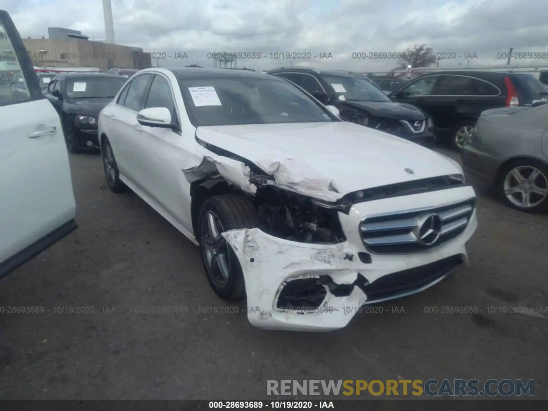 1 Photograph of a damaged car WDDZF4KB0KA563600 MERCEDES-BENZ E-CLASS 2019