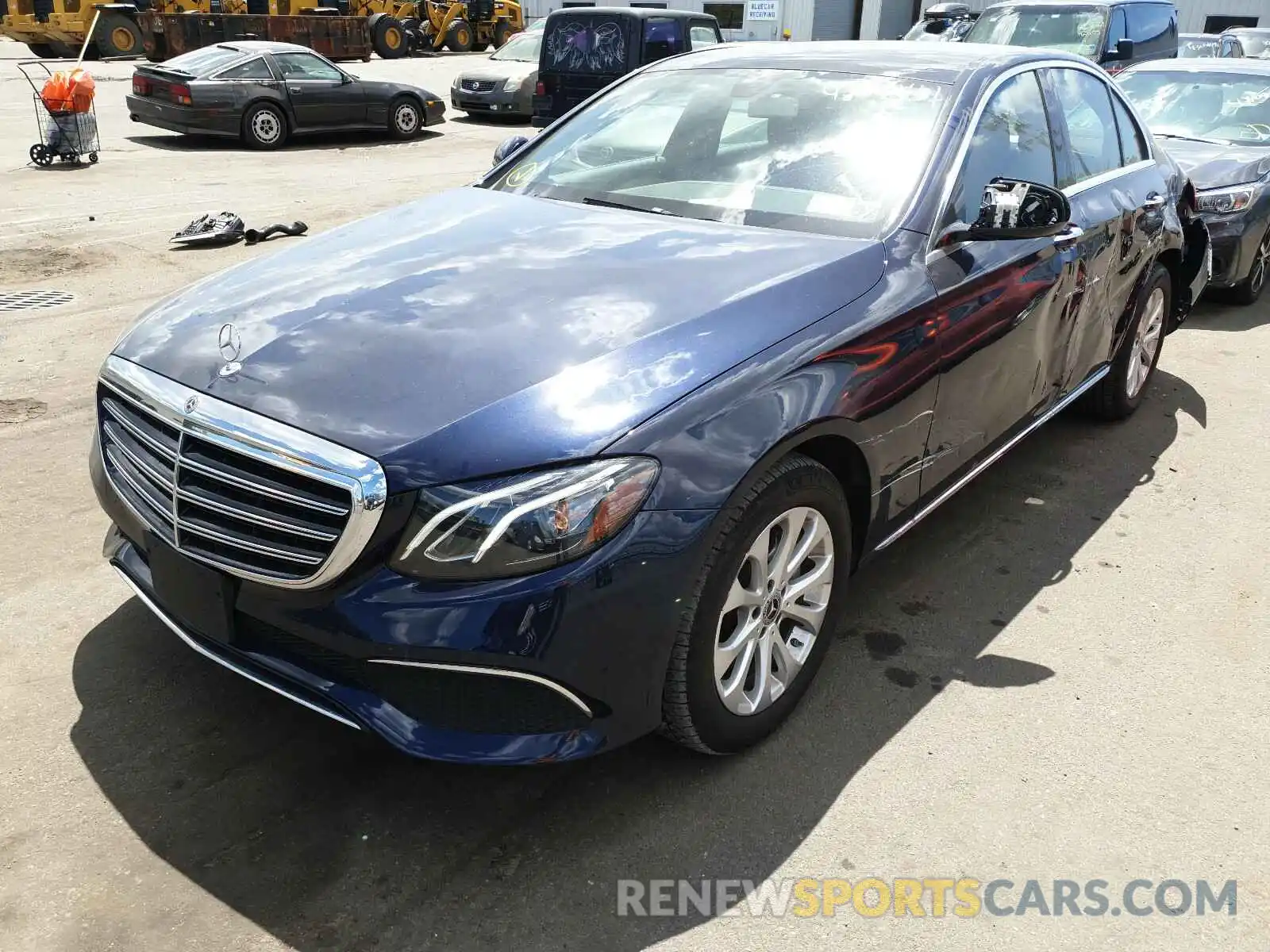 2 Photograph of a damaged car WDDZF4KB0KA631362 MERCEDES-BENZ E CLASS 2019