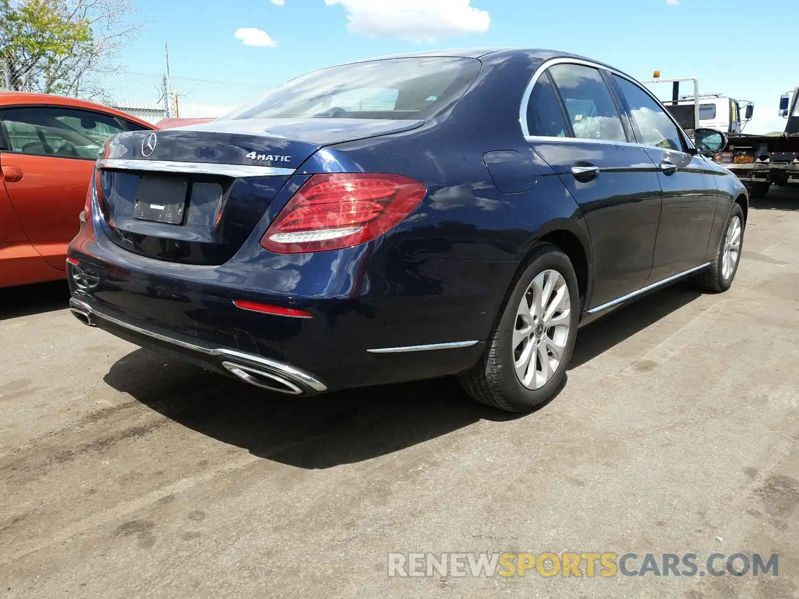 4 Photograph of a damaged car WDDZF4KB0KA631362 MERCEDES-BENZ E CLASS 2019