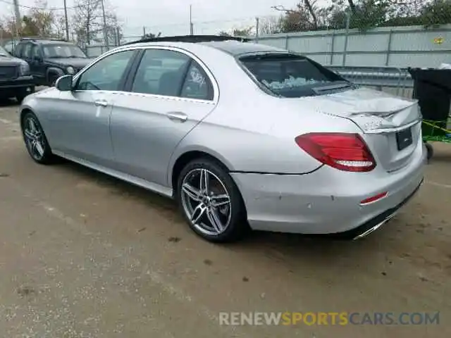 3 Photograph of a damaged car WDDZF4KB0KA634715 MERCEDES-BENZ E CLASS 2019