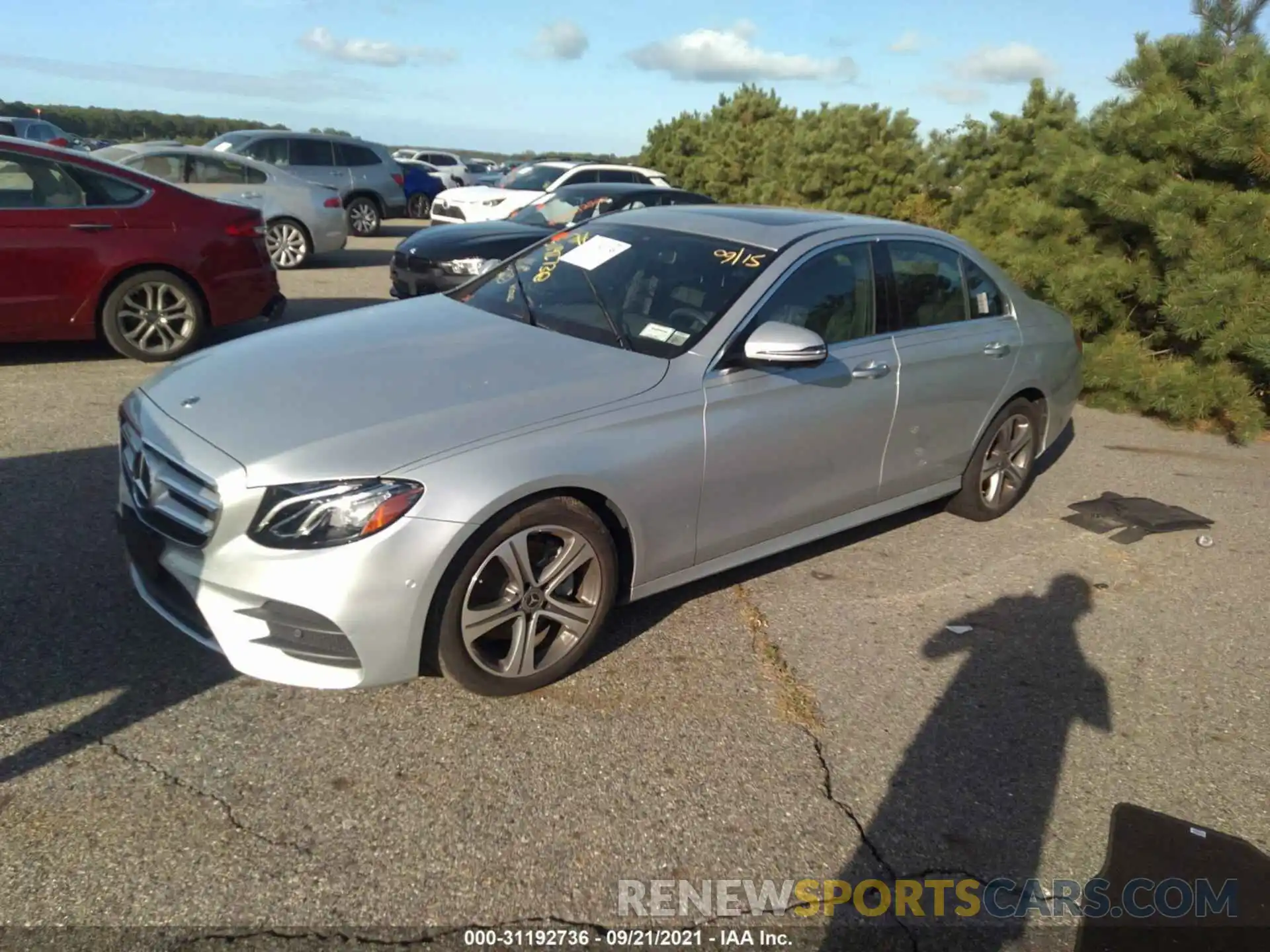 2 Photograph of a damaged car WDDZF4KB0KA638389 MERCEDES-BENZ E-CLASS 2019