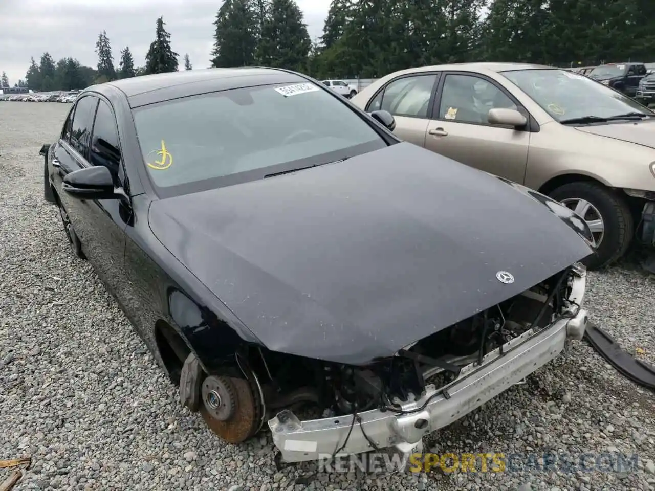 1 Photograph of a damaged car WDDZF4KB1KA489166 MERCEDES-BENZ E-CLASS 2019