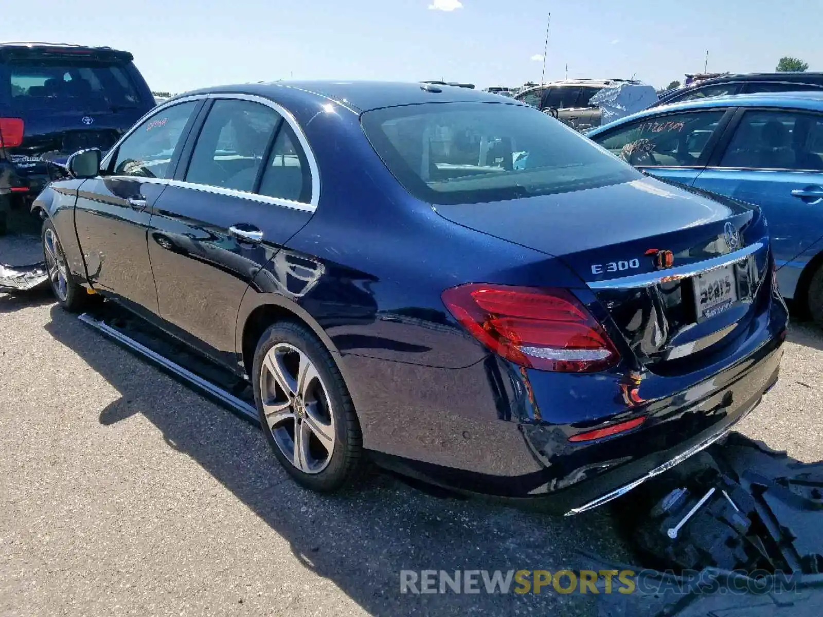 3 Photograph of a damaged car WDDZF4KB1KA491774 MERCEDES-BENZ E CLASS 2019