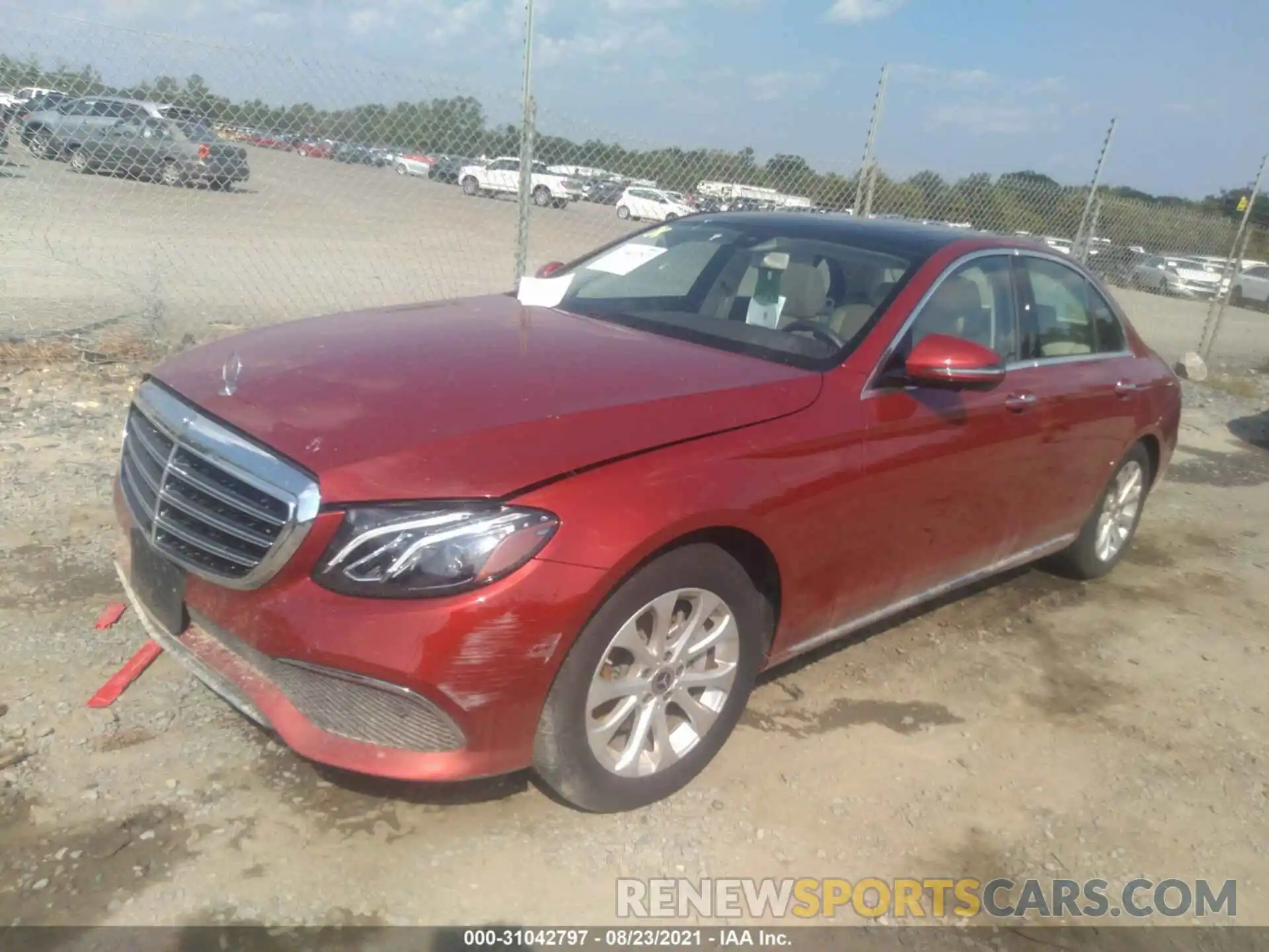 2 Photograph of a damaged car WDDZF4KB1KA551889 MERCEDES-BENZ E-CLASS 2019