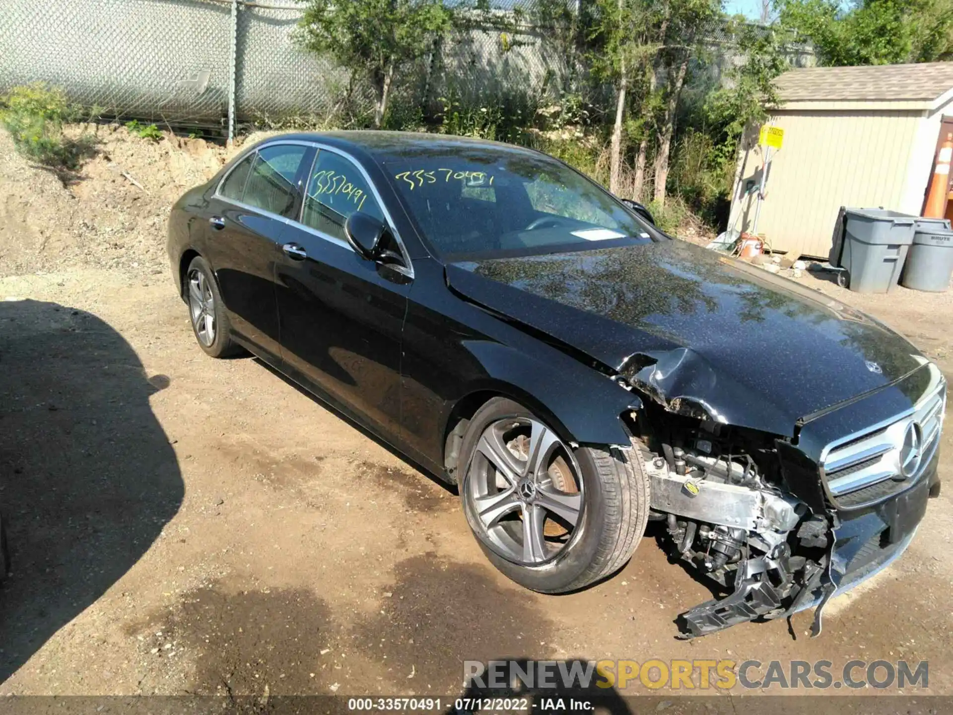 1 Photograph of a damaged car WDDZF4KB1KA554291 MERCEDES-BENZ E-CLASS 2019