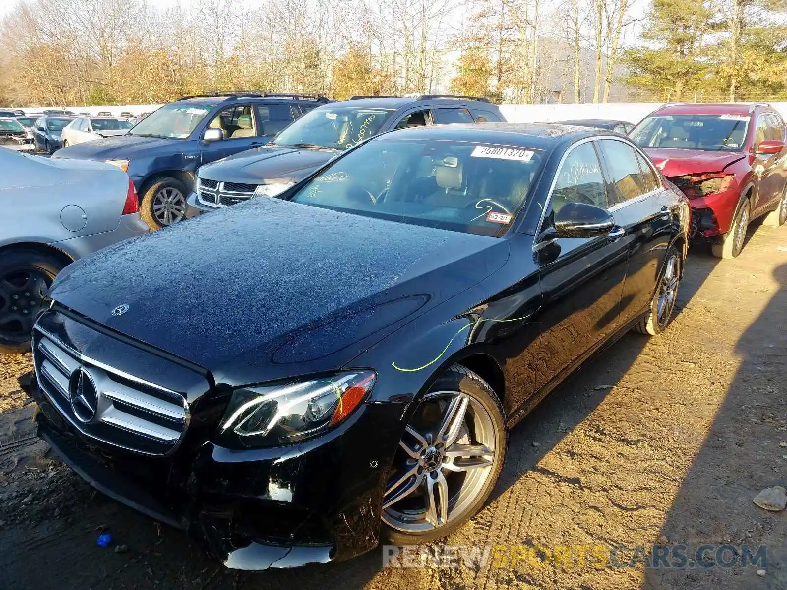 2 Photograph of a damaged car WDDZF4KB1KA625828 MERCEDES-BENZ E CLASS 2019