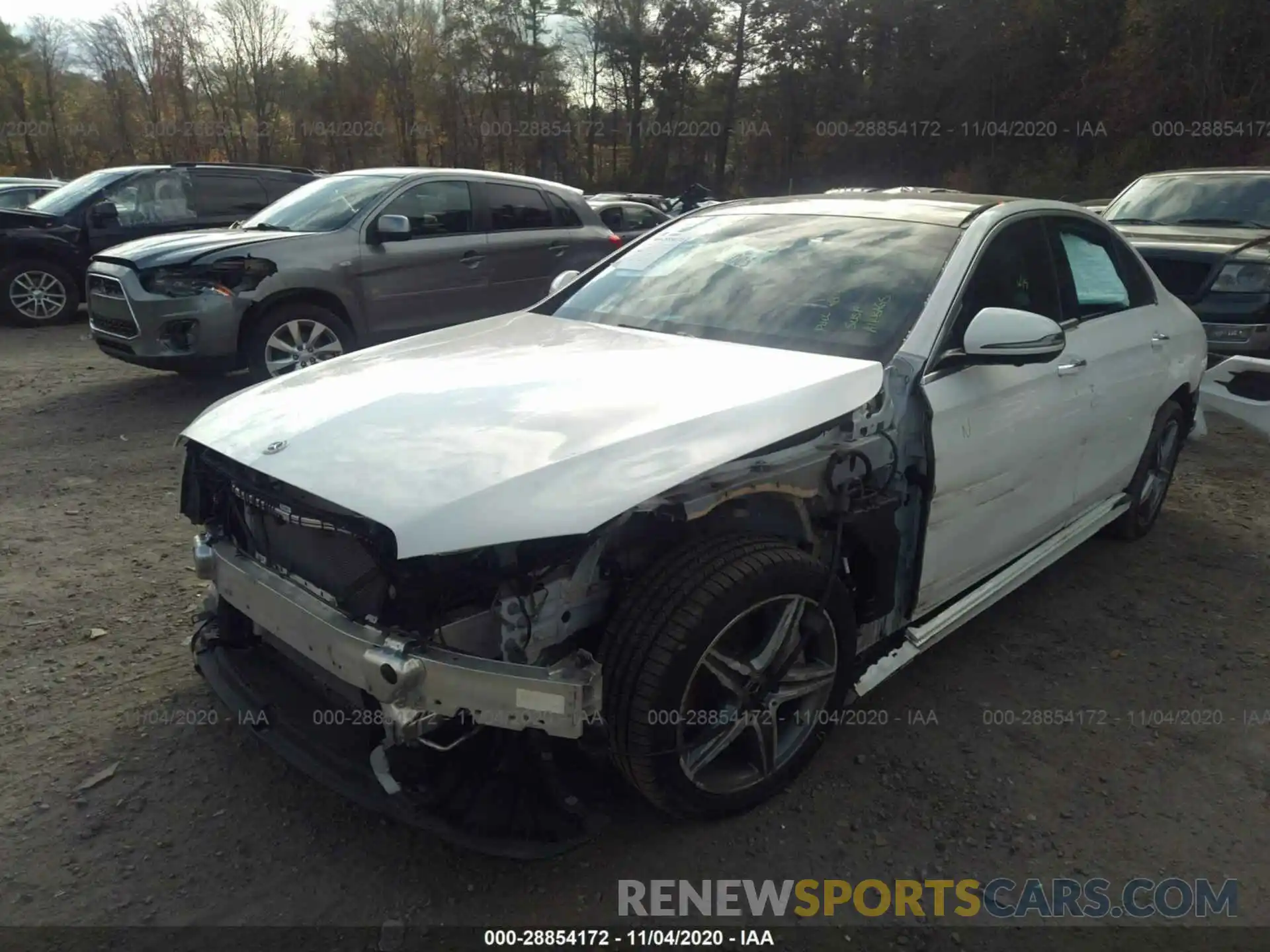 2 Photograph of a damaged car WDDZF4KB1KA630981 MERCEDES-BENZ E-CLASS 2019