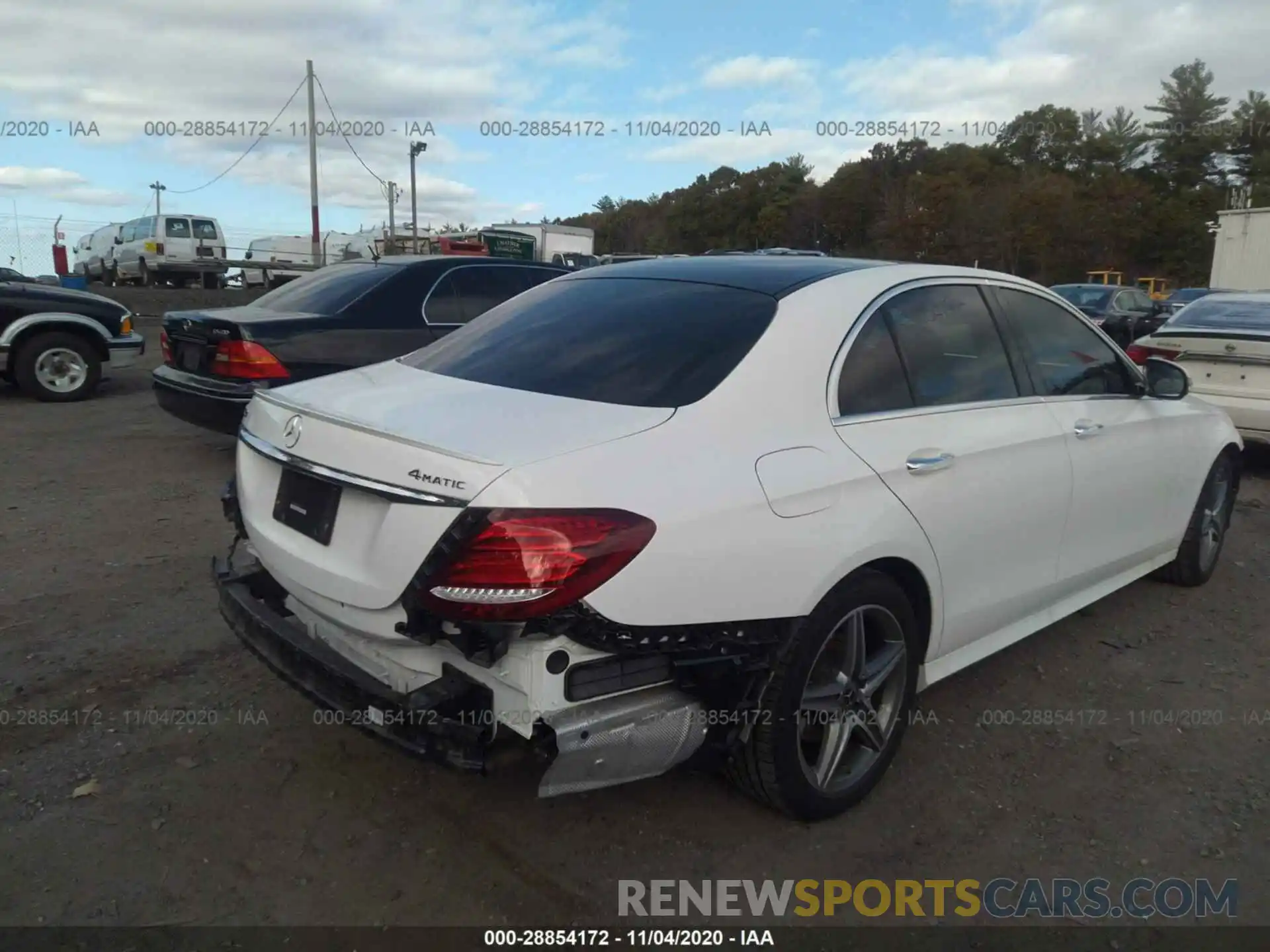 4 Photograph of a damaged car WDDZF4KB1KA630981 MERCEDES-BENZ E-CLASS 2019