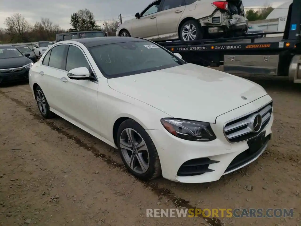 1 Photograph of a damaged car WDDZF4KB1KA672955 MERCEDES-BENZ E-CLASS 2019