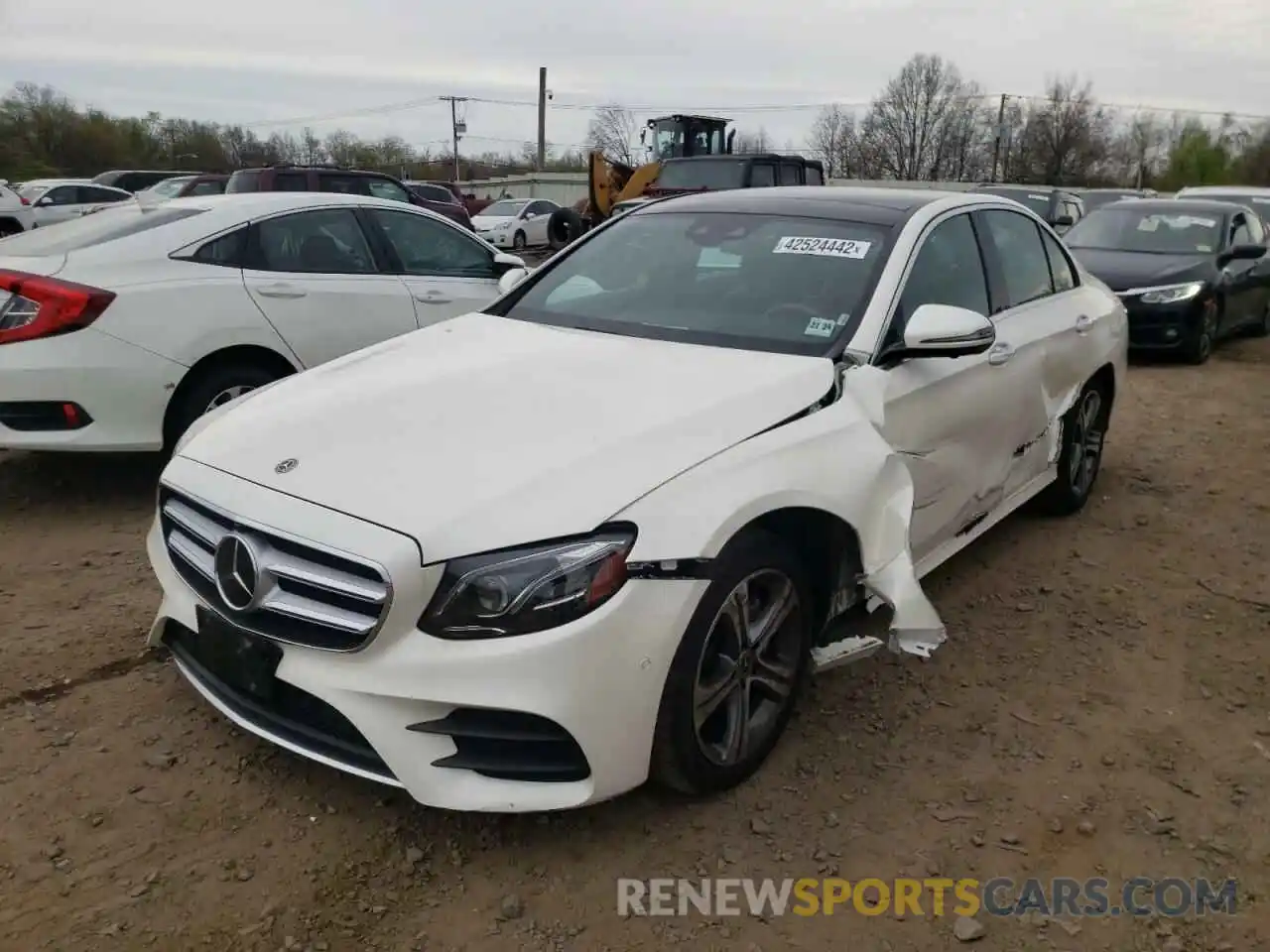 2 Photograph of a damaged car WDDZF4KB1KA672955 MERCEDES-BENZ E-CLASS 2019