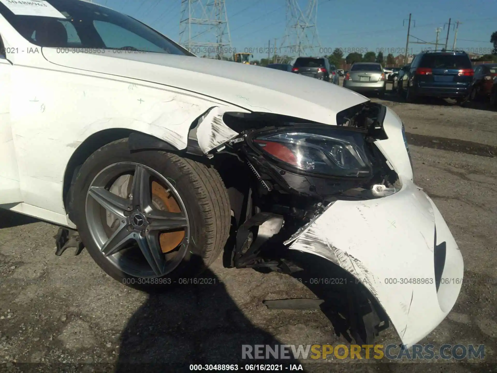 6 Photograph of a damaged car WDDZF4KB2KA569818 MERCEDES-BENZ E-CLASS 2019