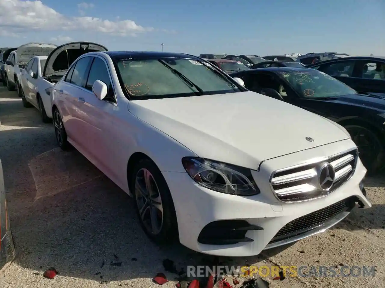 1 Photograph of a damaged car WDDZF4KB2KA610447 MERCEDES-BENZ E-CLASS 2019