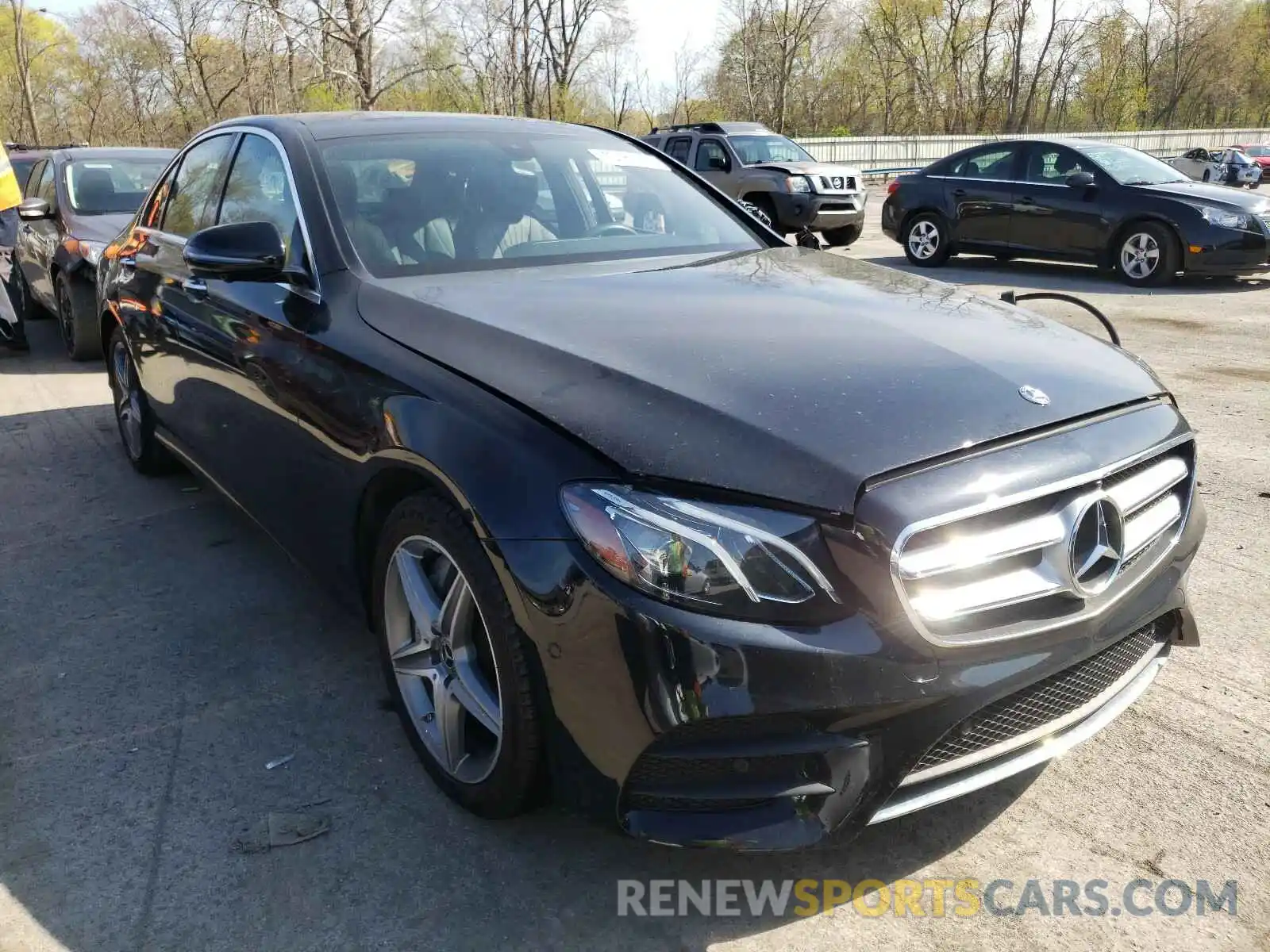 1 Photograph of a damaged car WDDZF4KB2KA636420 MERCEDES-BENZ E CLASS 2019