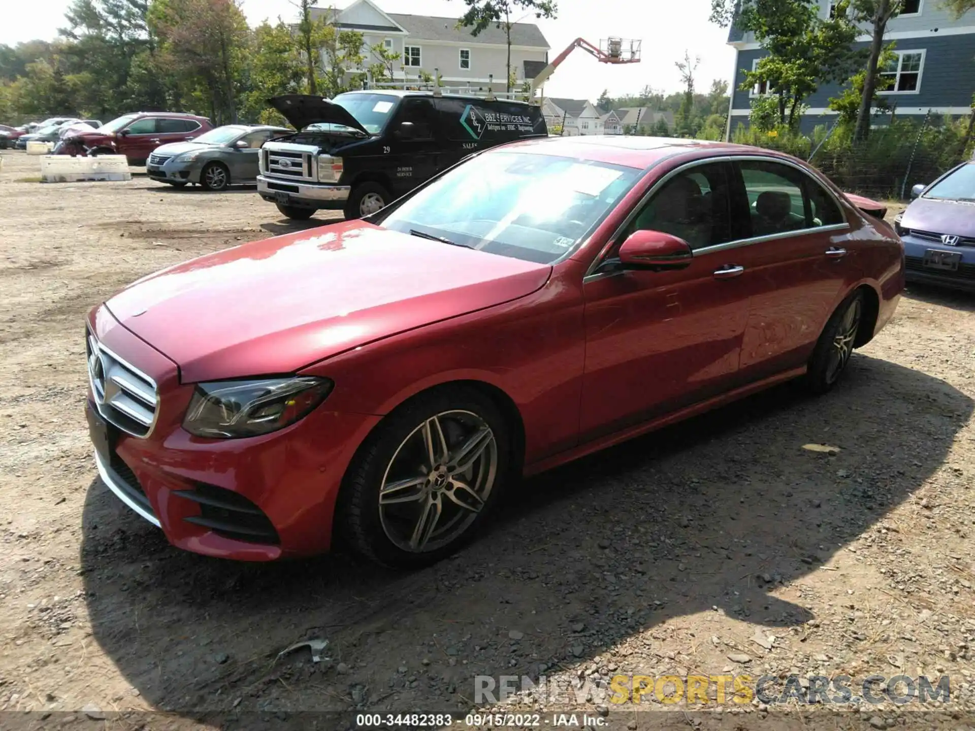 2 Photograph of a damaged car WDDZF4KB2KA682698 MERCEDES-BENZ E-CLASS 2019