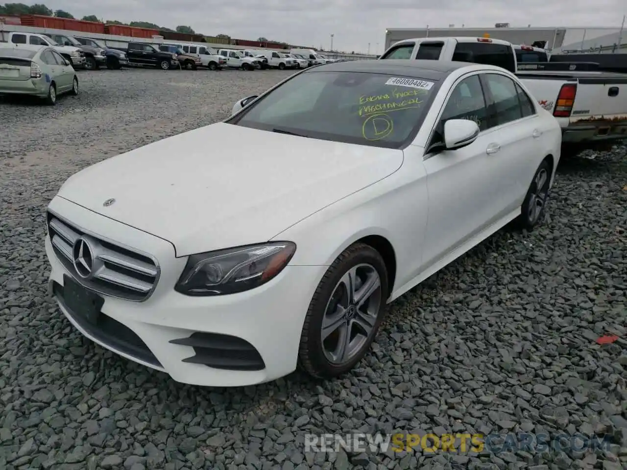 2 Photograph of a damaged car WDDZF4KB3KA526489 MERCEDES-BENZ E-CLASS 2019