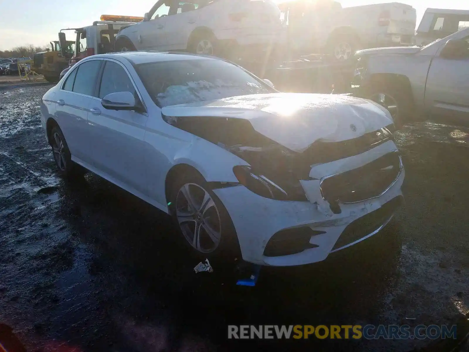 1 Photograph of a damaged car WDDZF4KB3KA538044 MERCEDES-BENZ E CLASS 2019