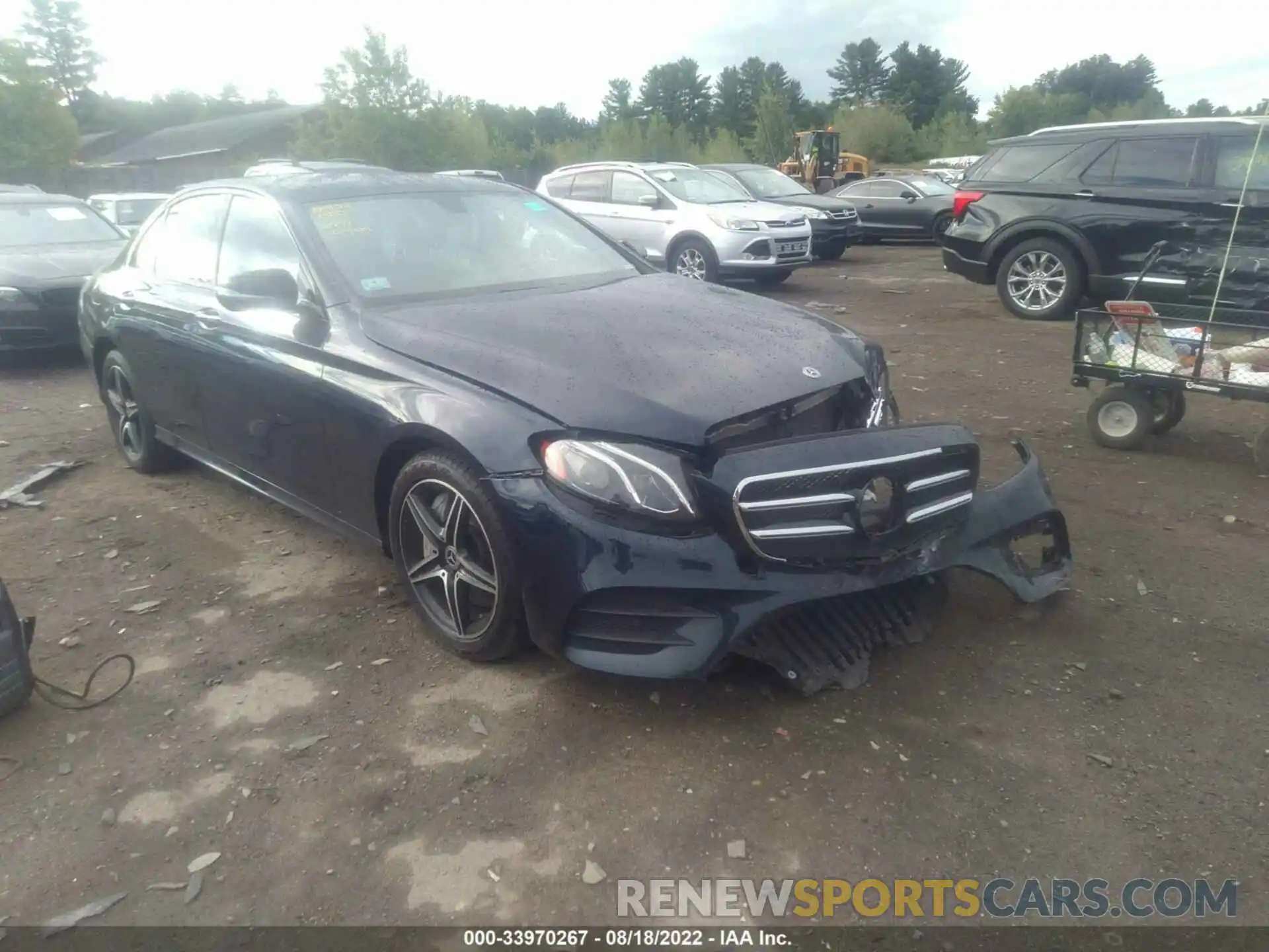 1 Photograph of a damaged car WDDZF4KB3KA546757 MERCEDES-BENZ E-CLASS 2019