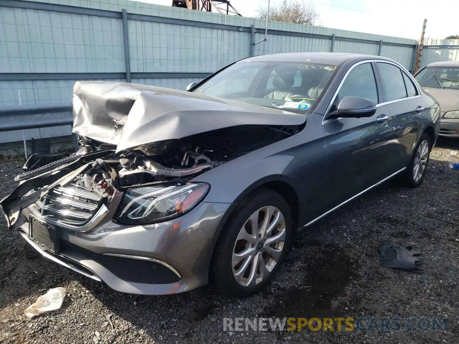 2 Photograph of a damaged car WDDZF4KB3KA574073 MERCEDES-BENZ E-CLASS 2019