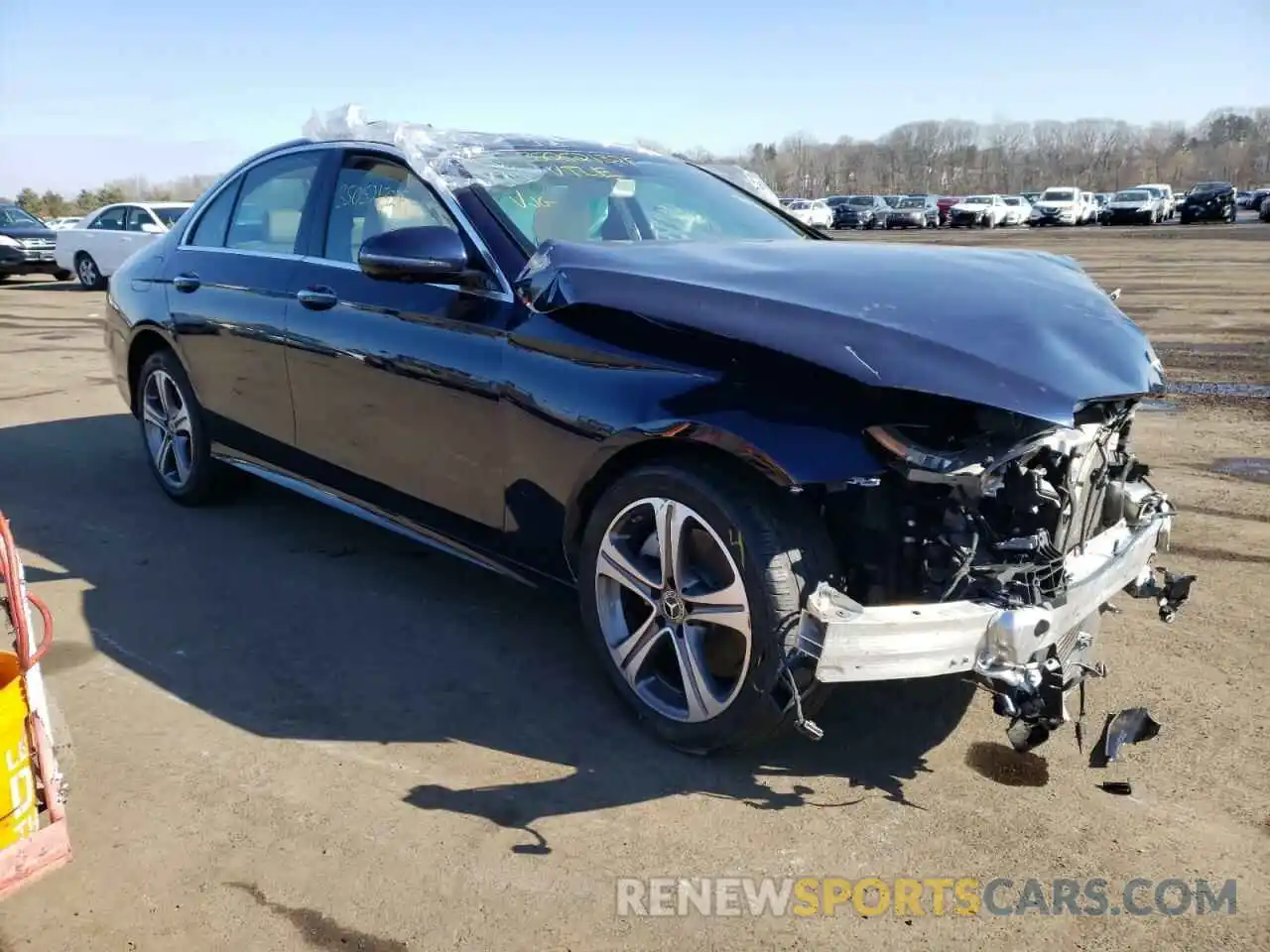 1 Photograph of a damaged car WDDZF4KB3KA648950 MERCEDES-BENZ E-CLASS 2019