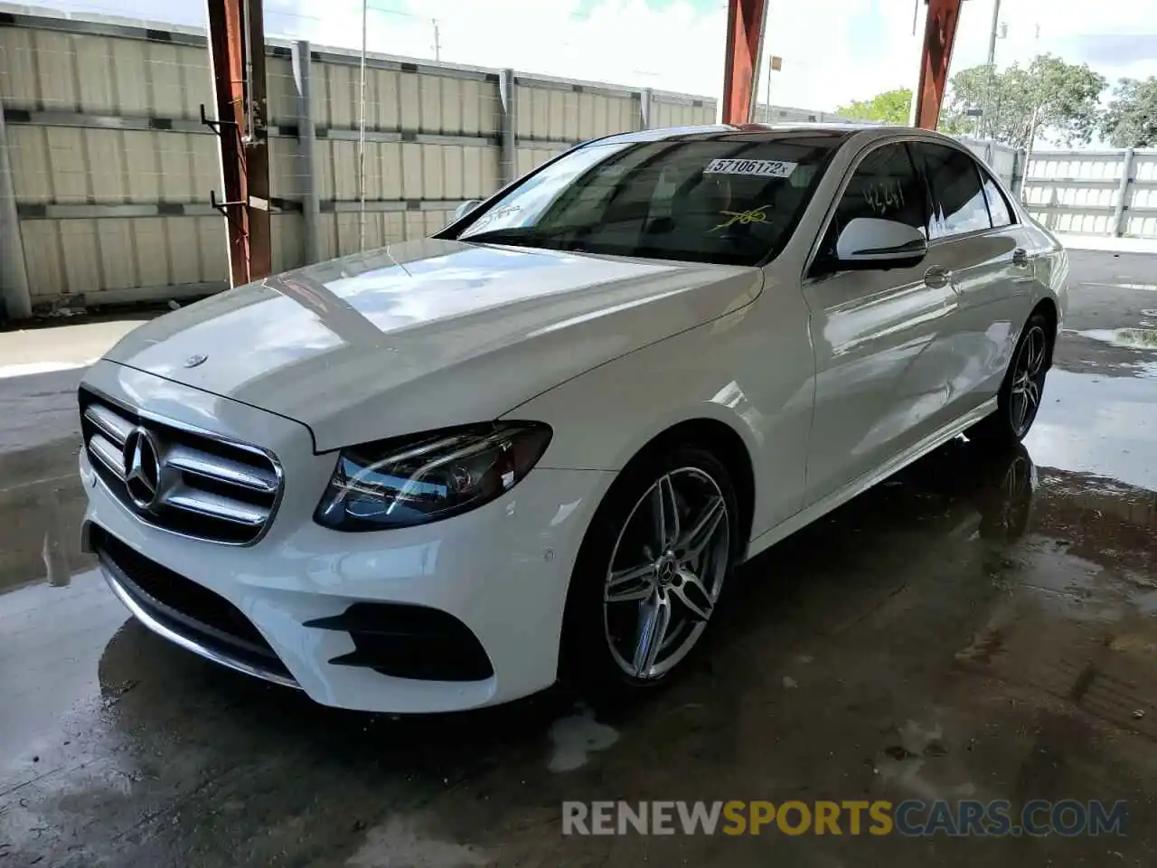 2 Photograph of a damaged car WDDZF4KB3KA656806 MERCEDES-BENZ E-CLASS 2019