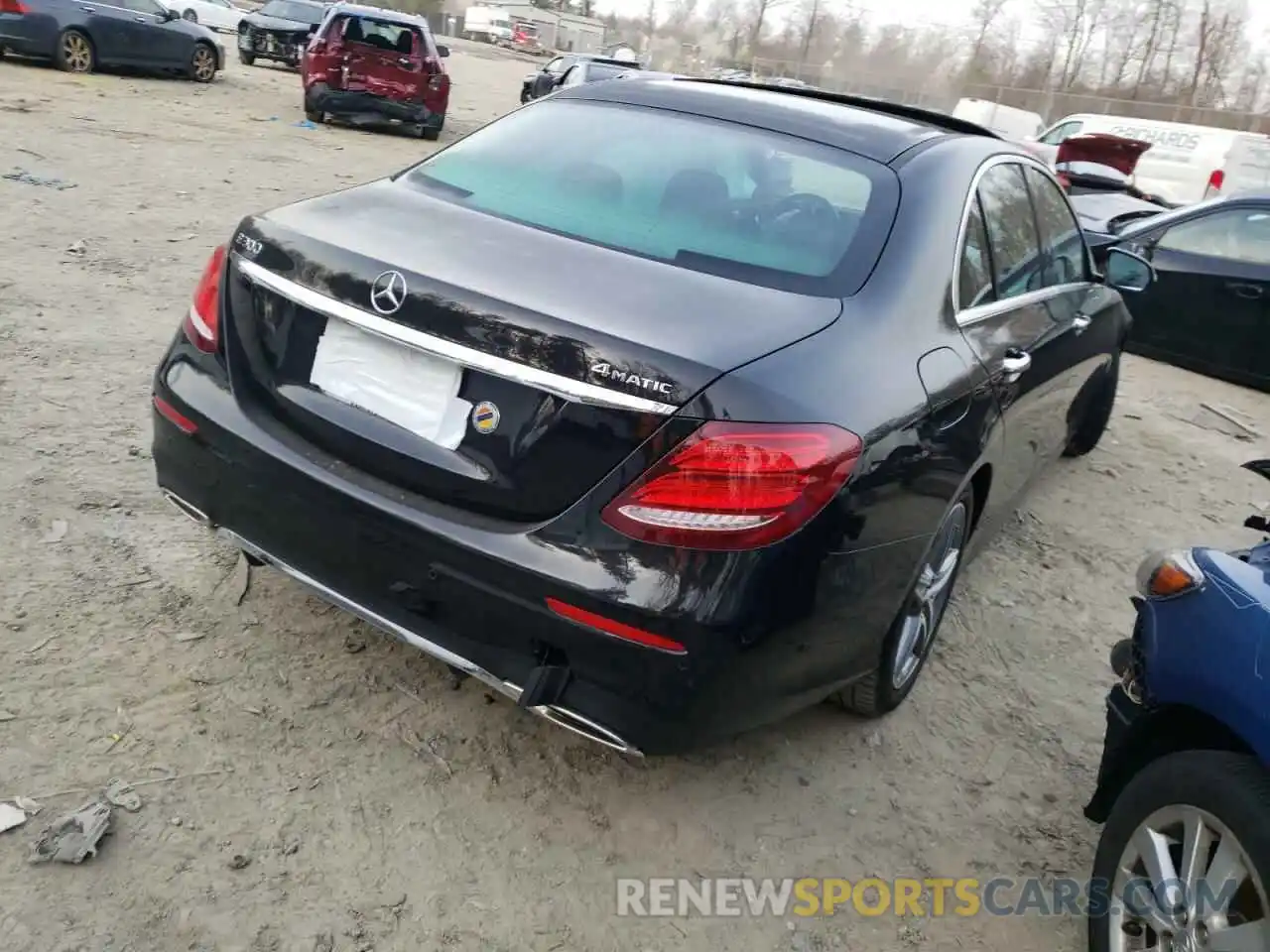 4 Photograph of a damaged car WDDZF4KB4KA554561 MERCEDES-BENZ E-CLASS 2019