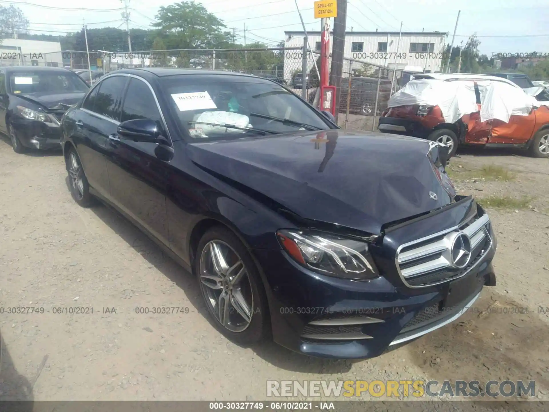 1 Photograph of a damaged car WDDZF4KB4KA588211 MERCEDES-BENZ E-CLASS 2019