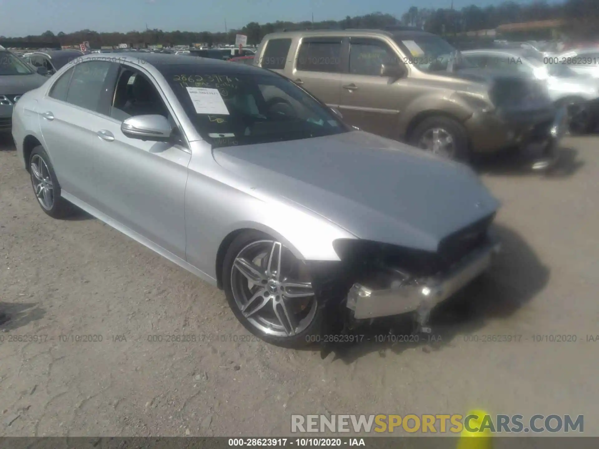 1 Photograph of a damaged car WDDZF4KB4KA620641 MERCEDES-BENZ E-CLASS 2019