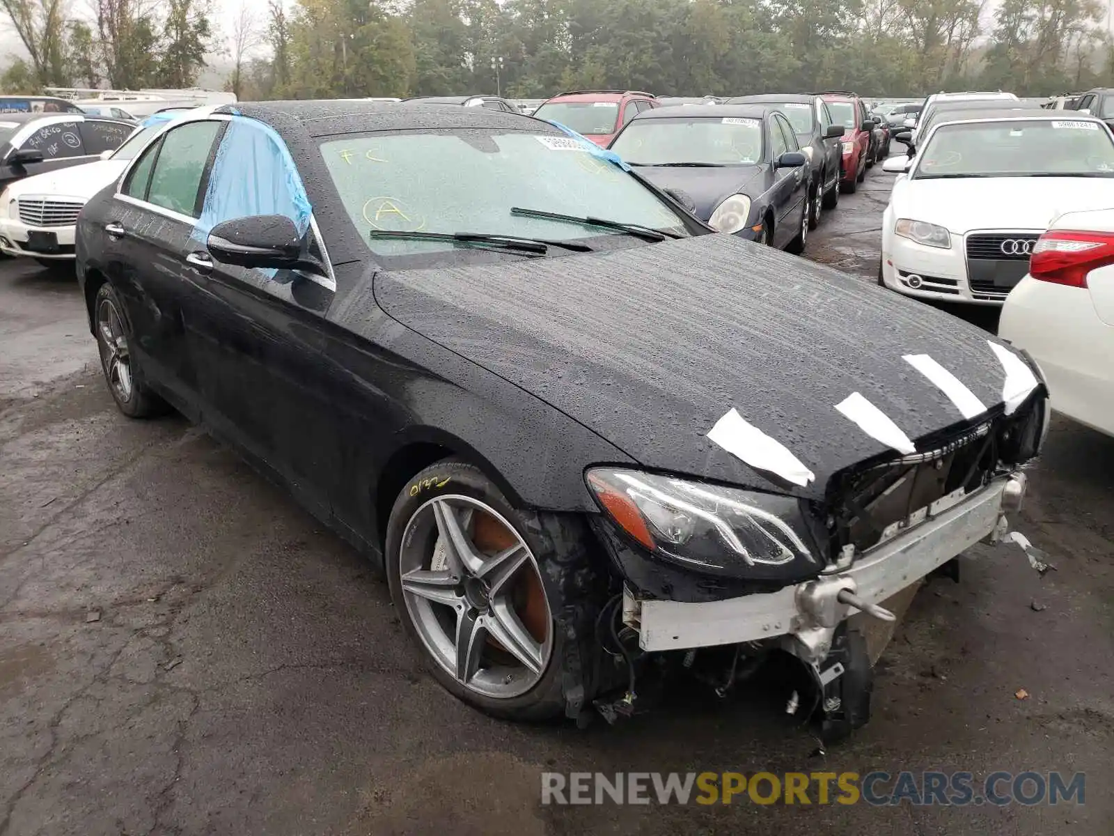 1 Photograph of a damaged car WDDZF4KB4KA673291 MERCEDES-BENZ E-CLASS 2019