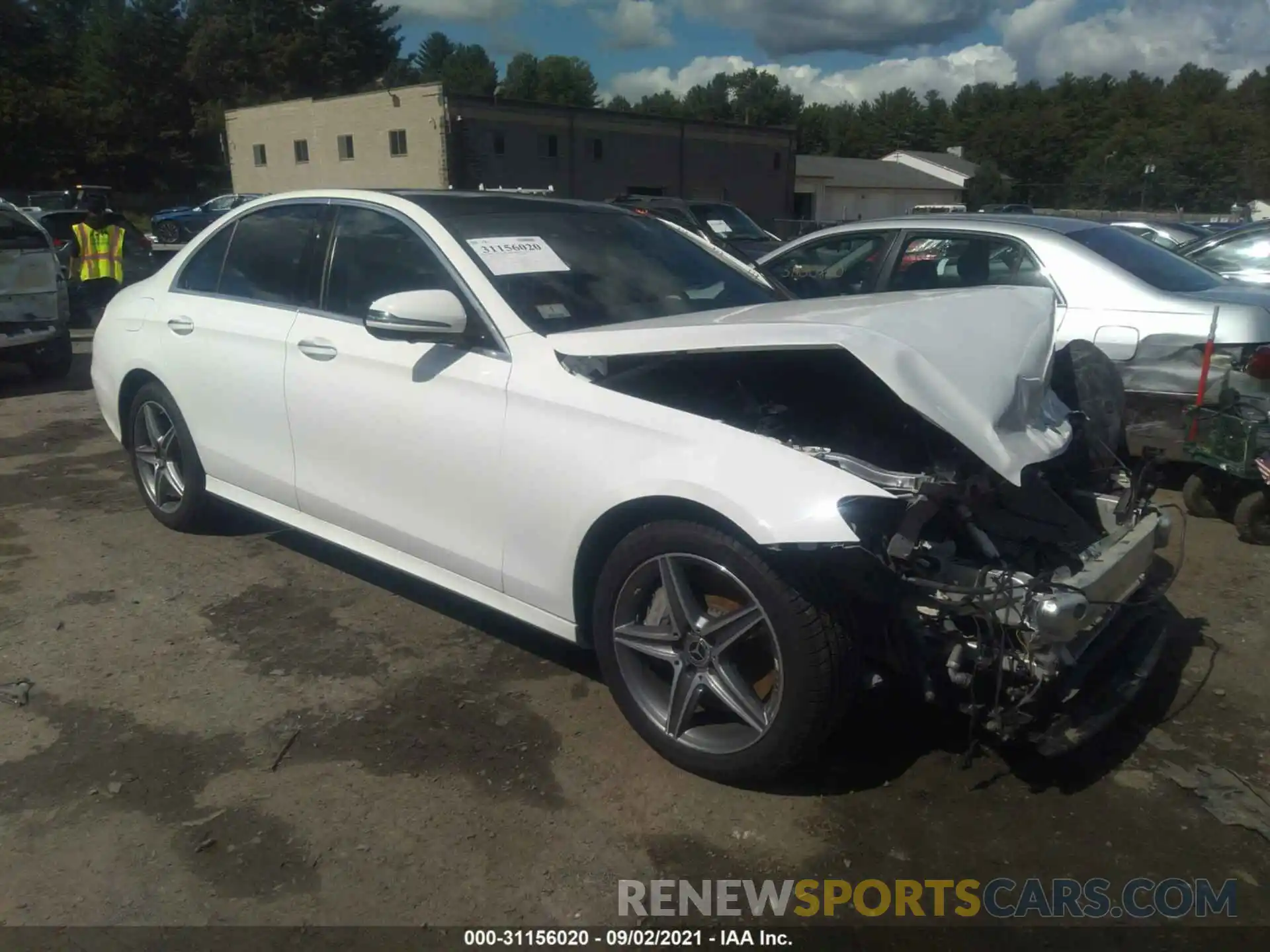 1 Photograph of a damaged car WDDZF4KB4KA692195 MERCEDES-BENZ E-CLASS 2019