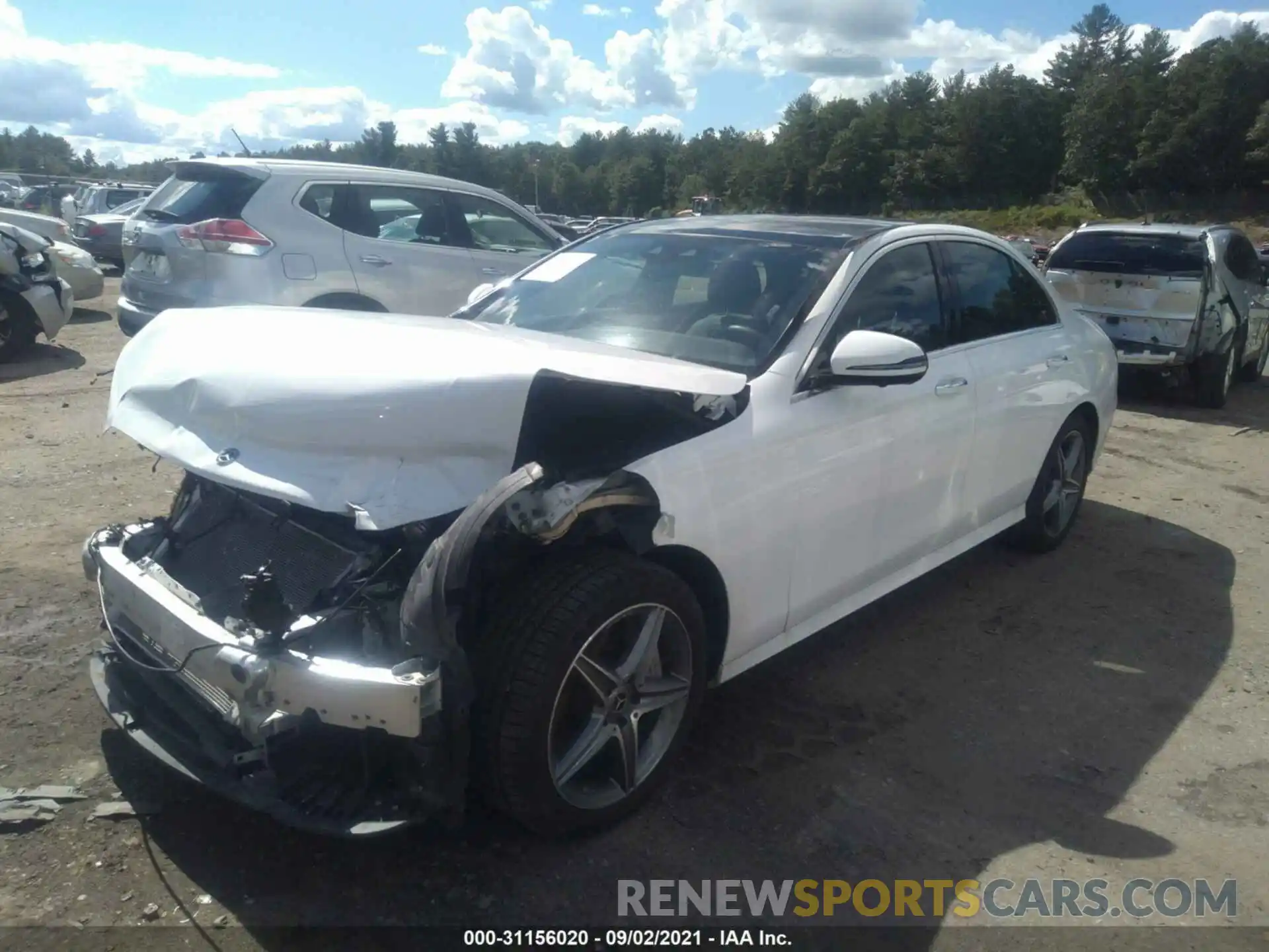 2 Photograph of a damaged car WDDZF4KB4KA692195 MERCEDES-BENZ E-CLASS 2019