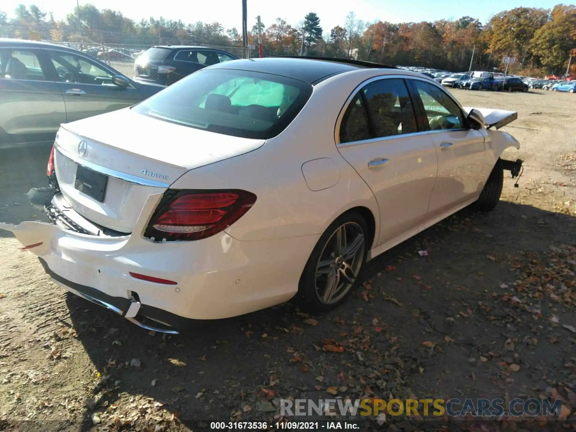 4 Photograph of a damaged car WDDZF4KB5KA558733 MERCEDES-BENZ E-CLASS 2019