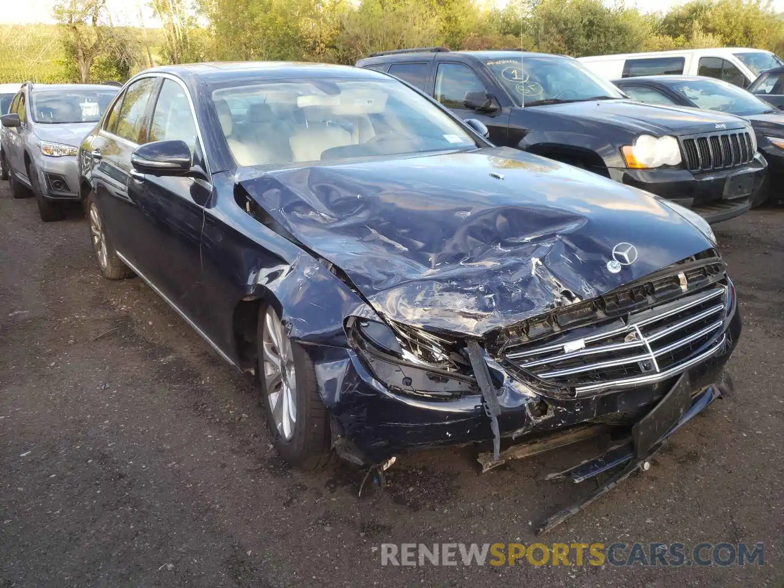 1 Photograph of a damaged car WDDZF4KB5KA588959 MERCEDES-BENZ E-CLASS 2019