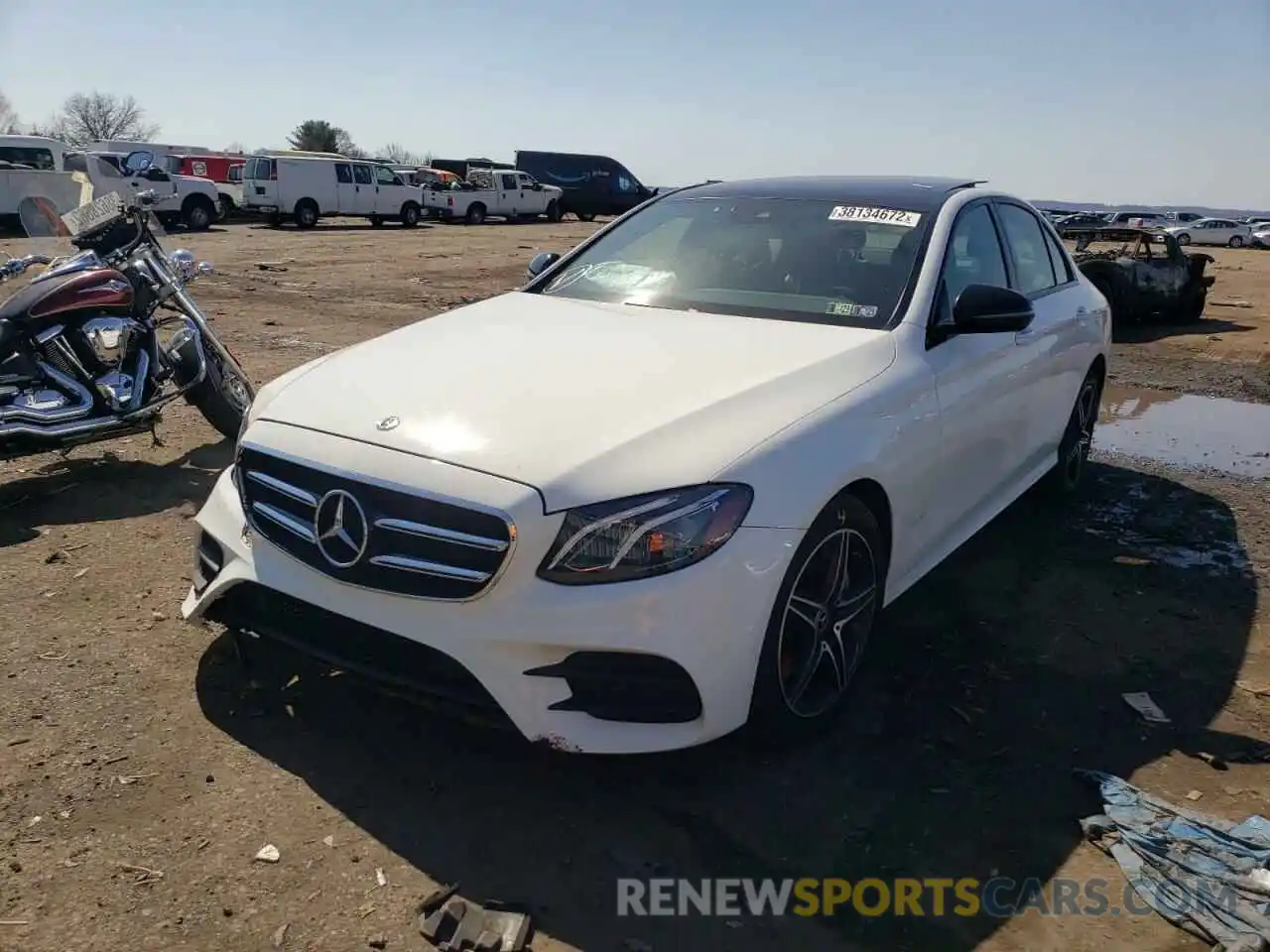 2 Photograph of a damaged car WDDZF4KB5KA596138 MERCEDES-BENZ E-CLASS 2019