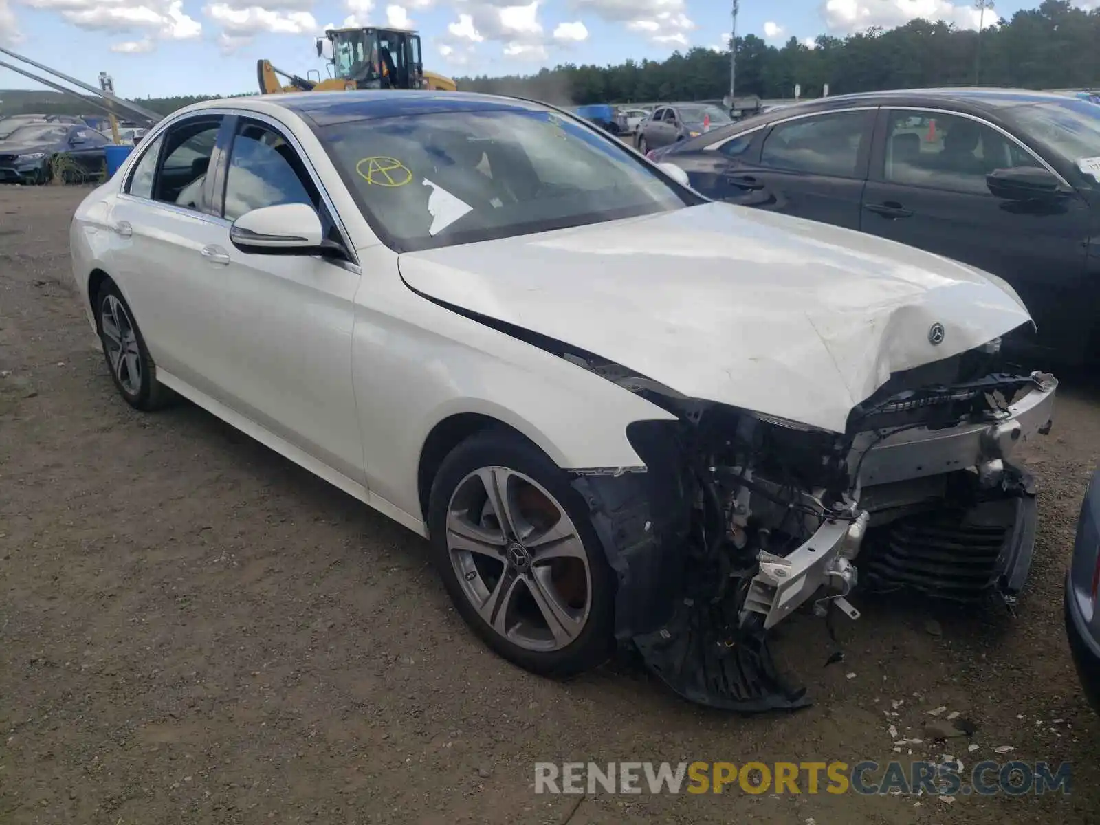 1 Photograph of a damaged car WDDZF4KB5KA637481 MERCEDES-BENZ E-CLASS 2019