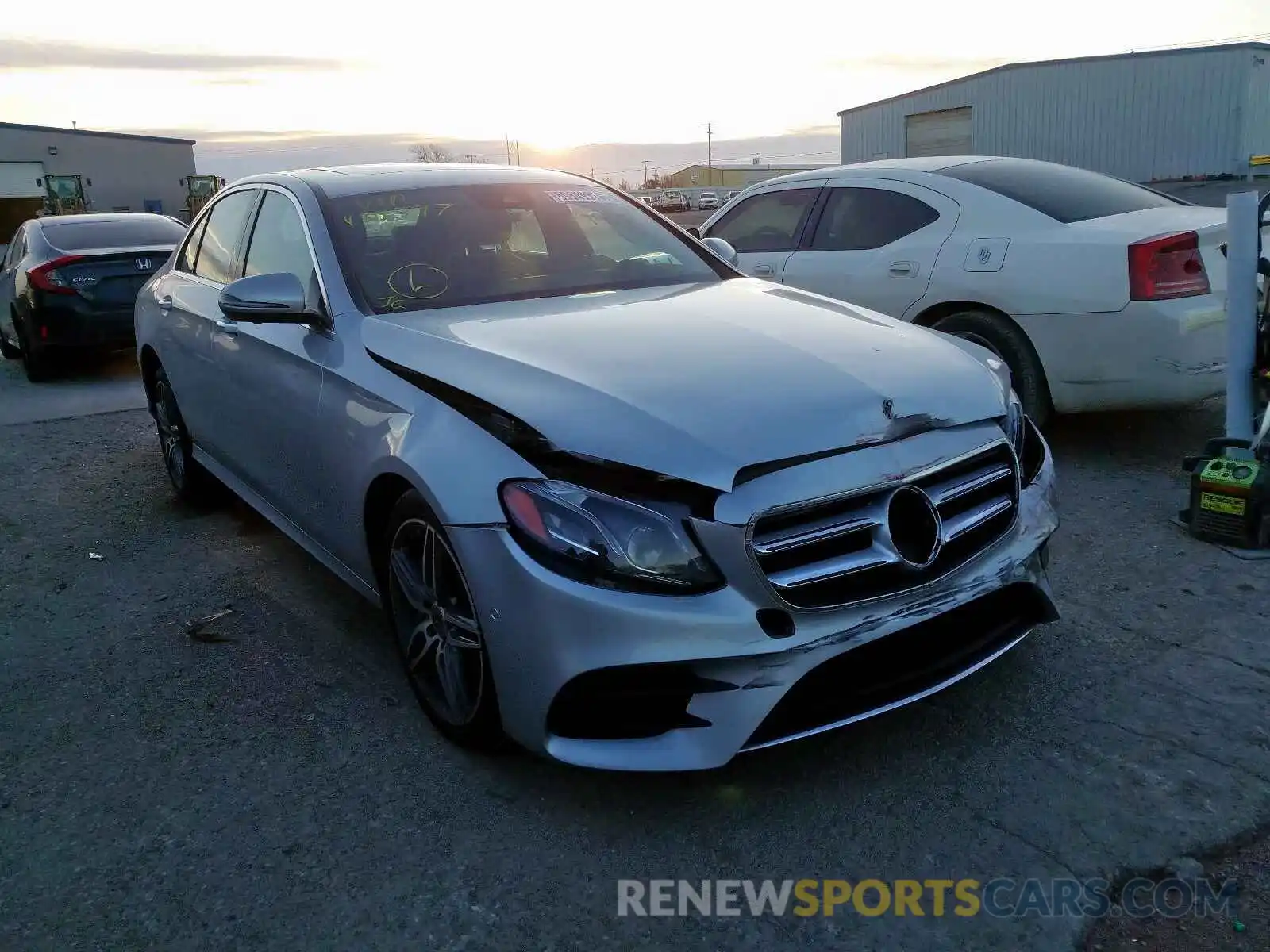 1 Photograph of a damaged car WDDZF4KB6KA489597 MERCEDES-BENZ E CLASS 2019