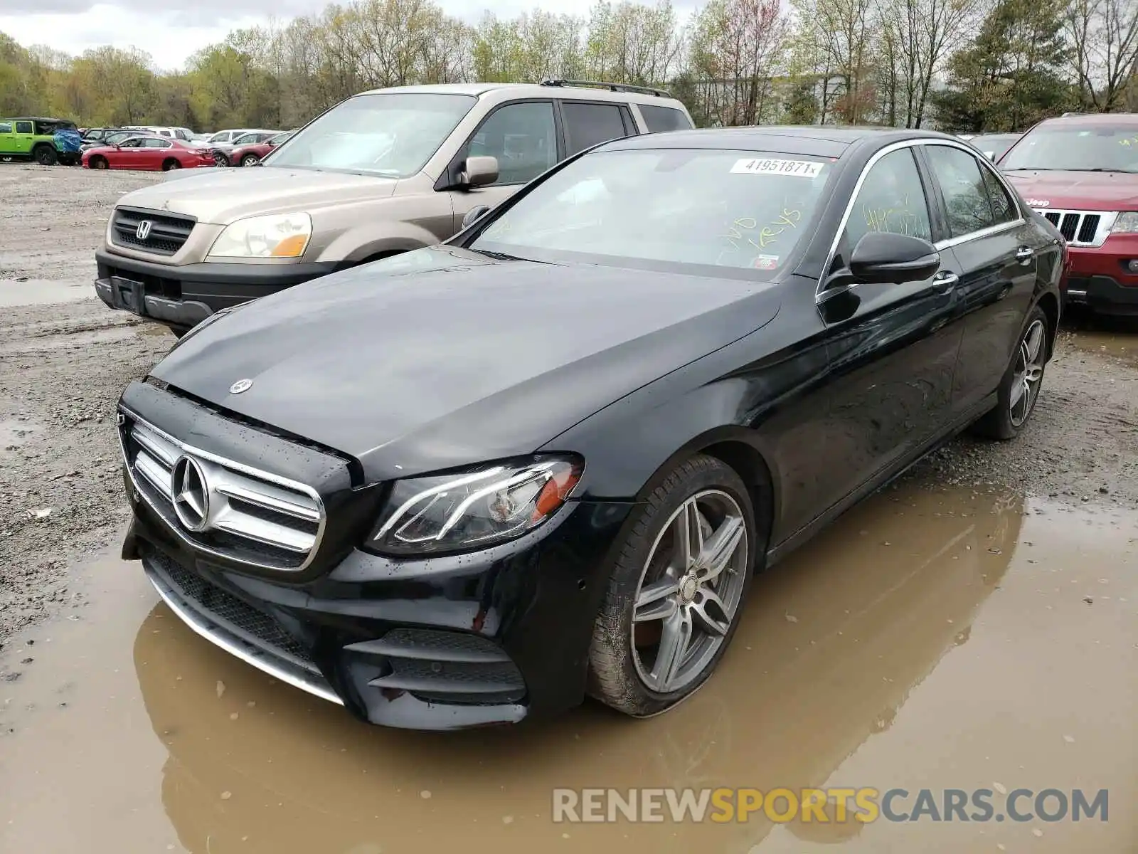 2 Photograph of a damaged car WDDZF4KB6KA510626 MERCEDES-BENZ E CLASS 2019